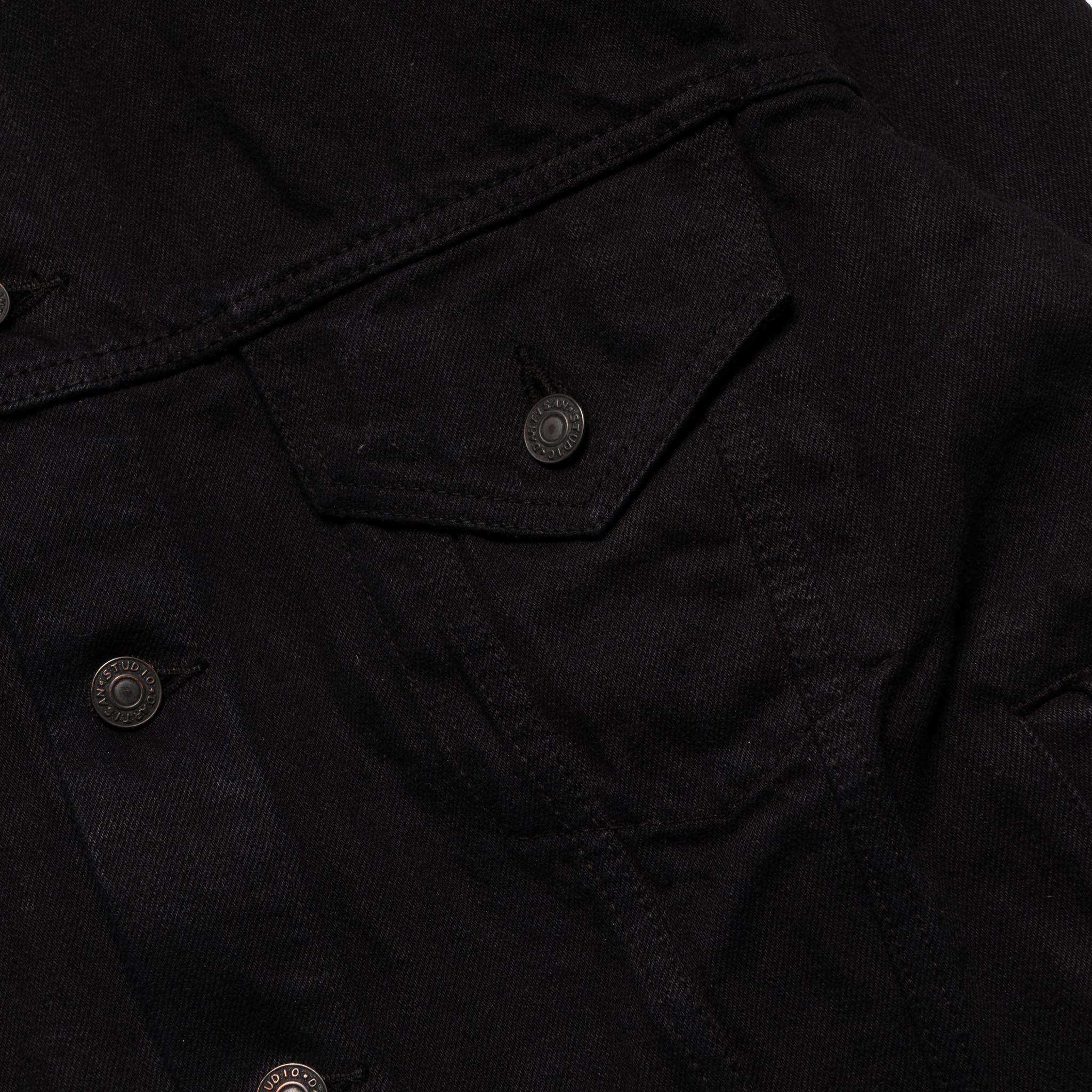 D4609 13.5oz "Kurozome" Overdyed Natural Indigo Selvedge Jacket