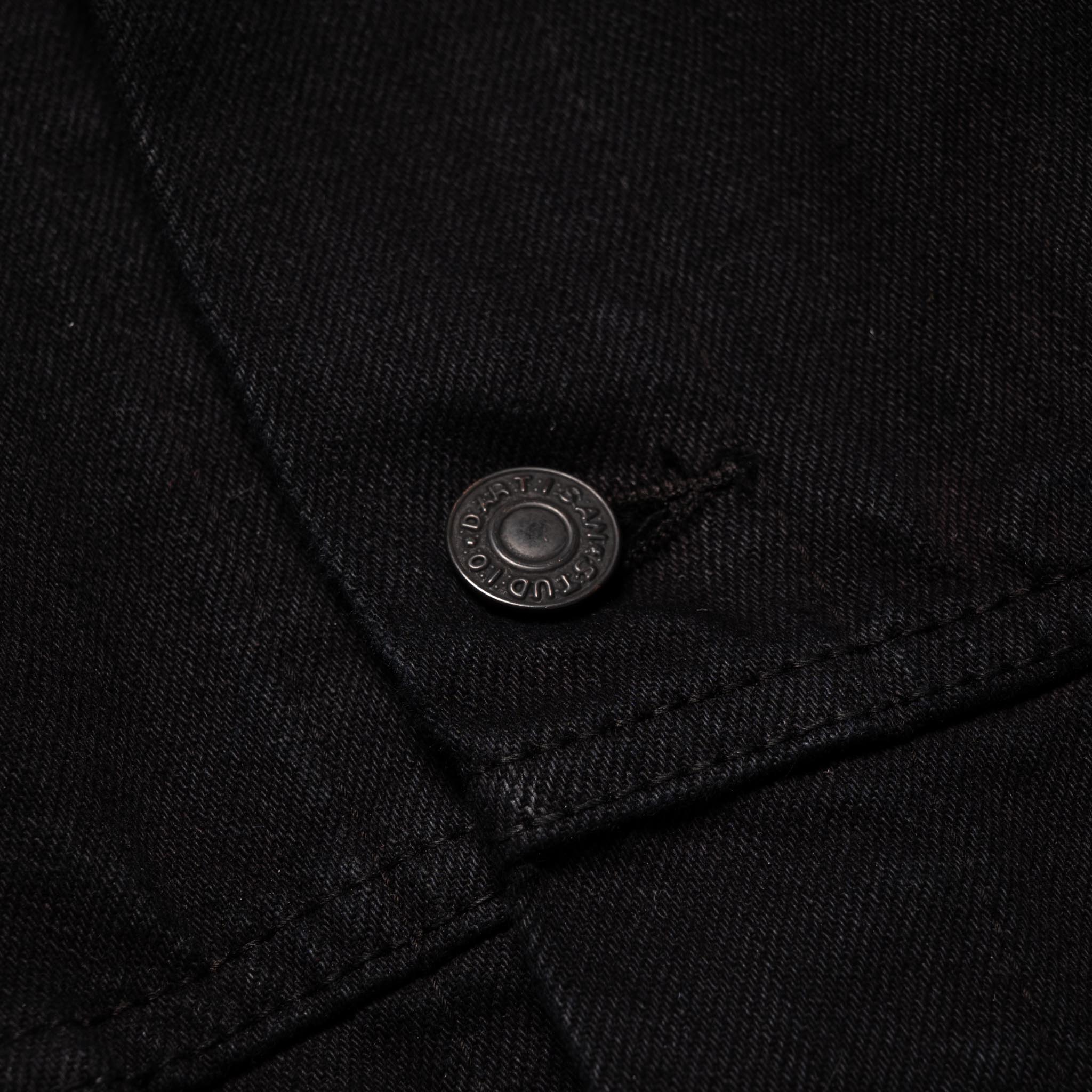 D4609 13.5oz "Kurozome" Overdyed Natural Indigo Selvedge Jacket