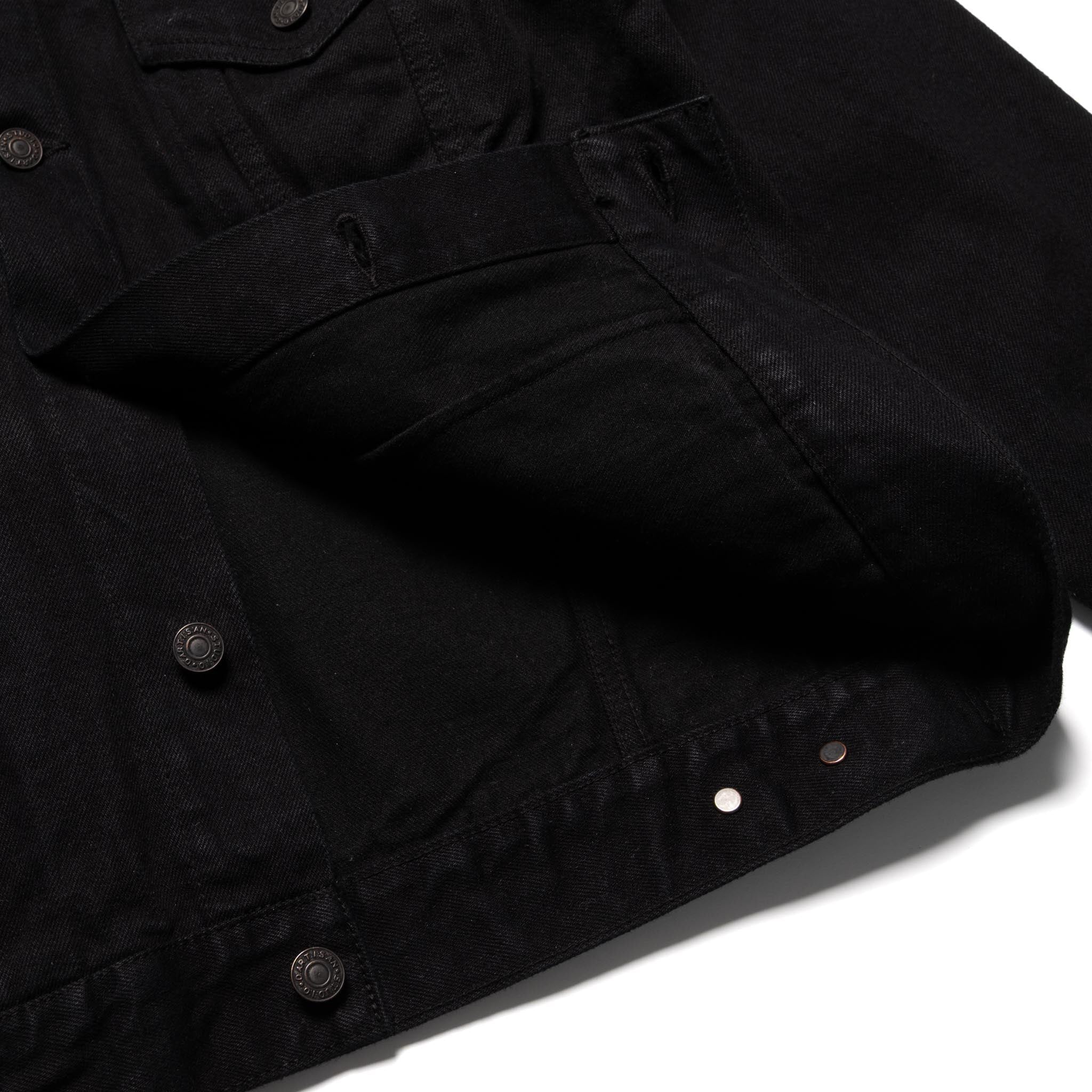 D4609 13.5oz "Kurozome" Overdyed Natural Indigo Selvedge Jacket