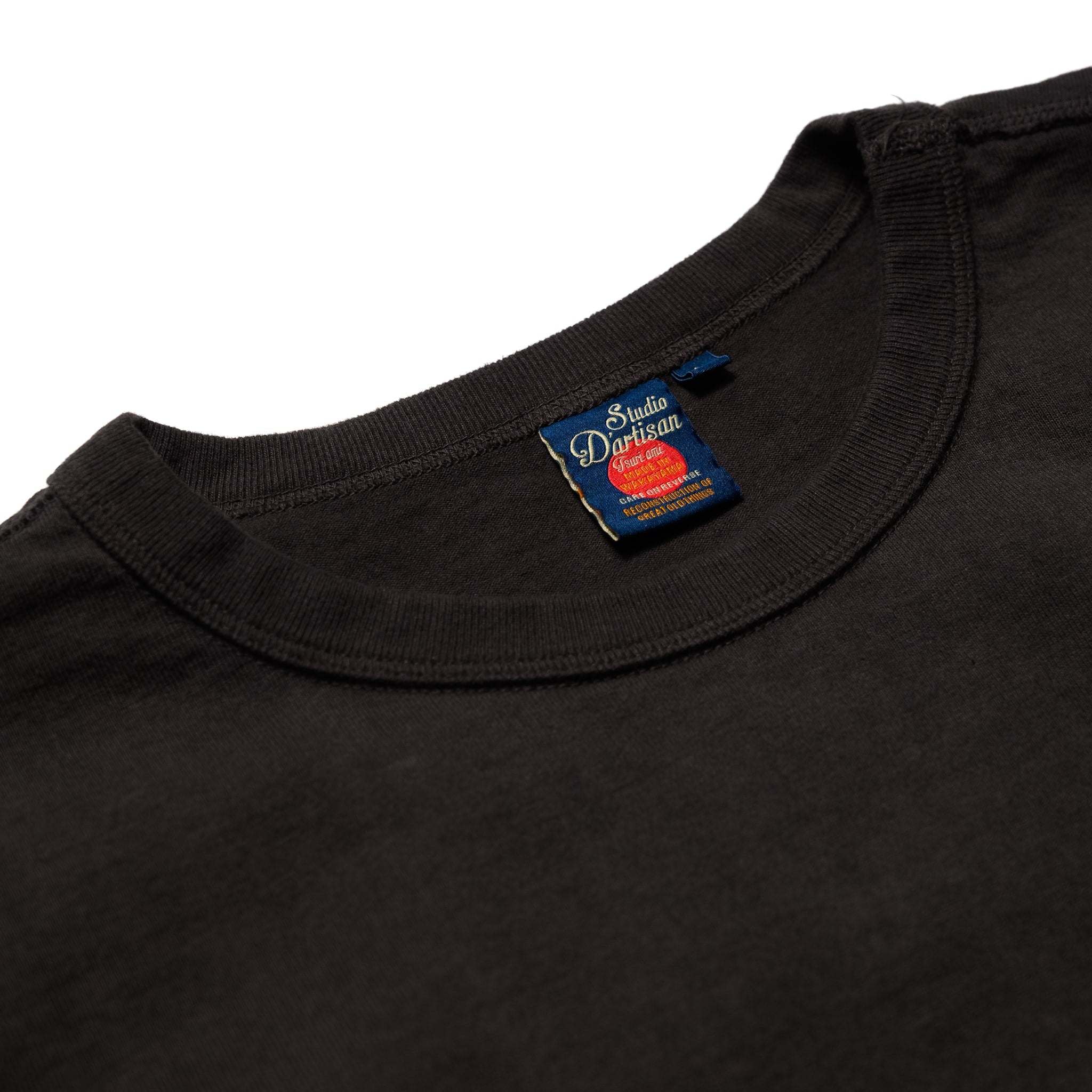9913 10.5oz Loopwheel Tee - Charcoal Black