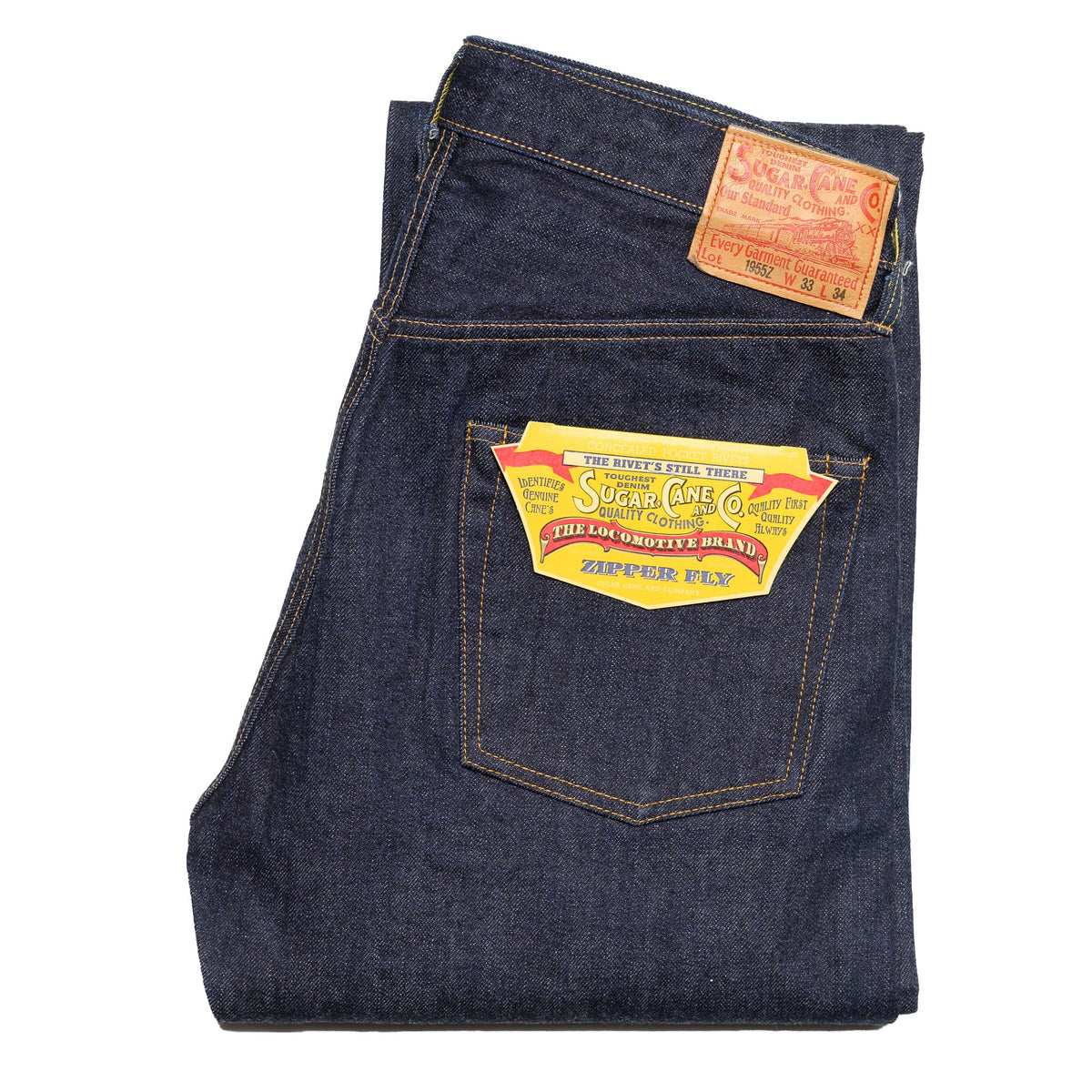 SC42955 1955Z 14oz Selvedge Denim (Zipper Fly)