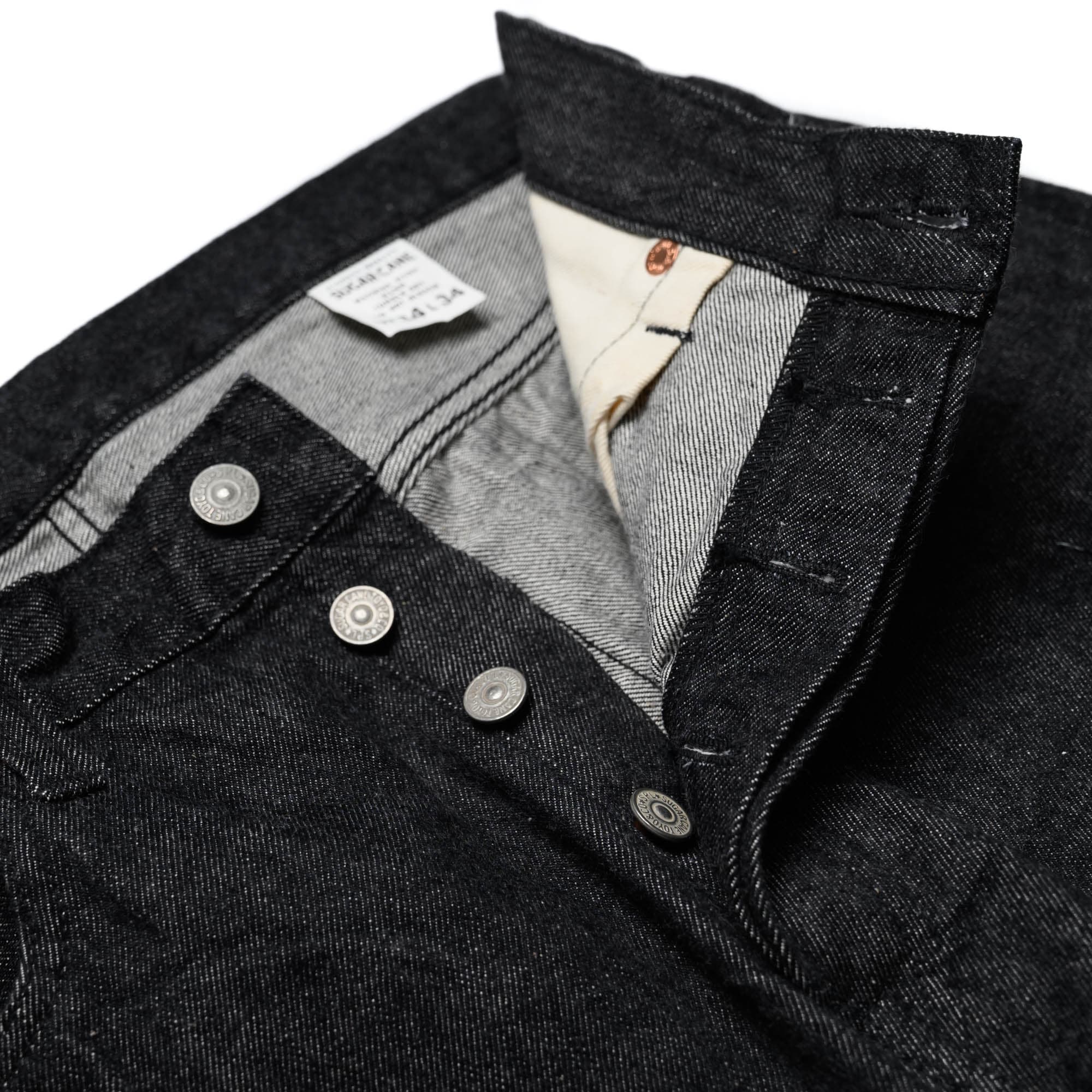 SC42460 1947 14.25oz Black Selvedge Denim Straight