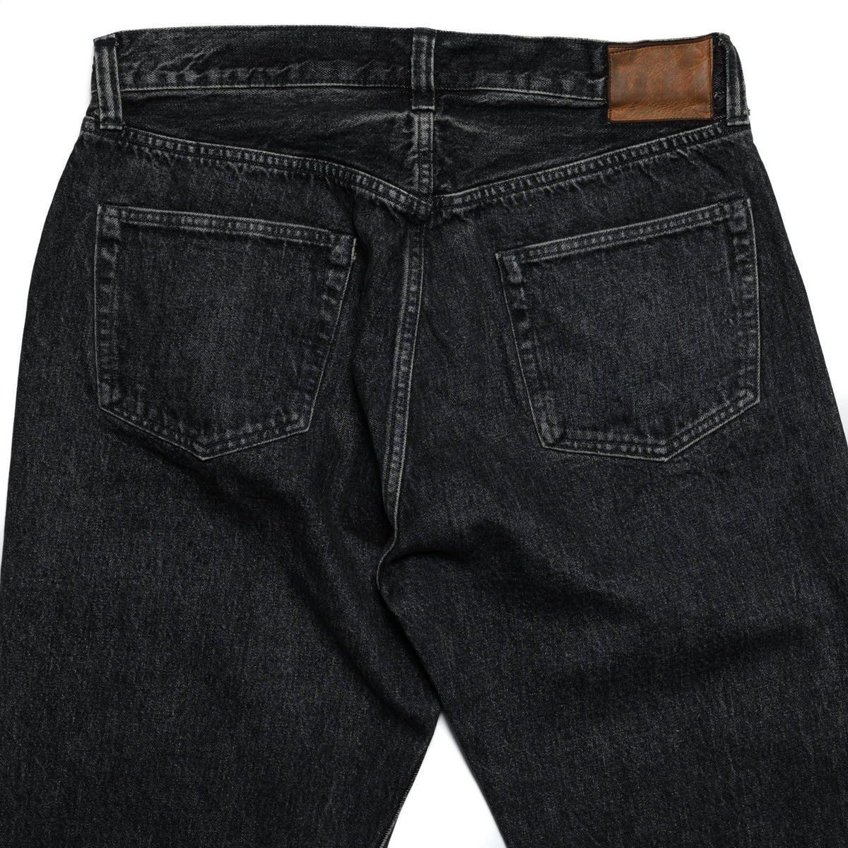 SC42460H 1947 14.25oz Black Selvedge Denim Straight (Hard Wash)