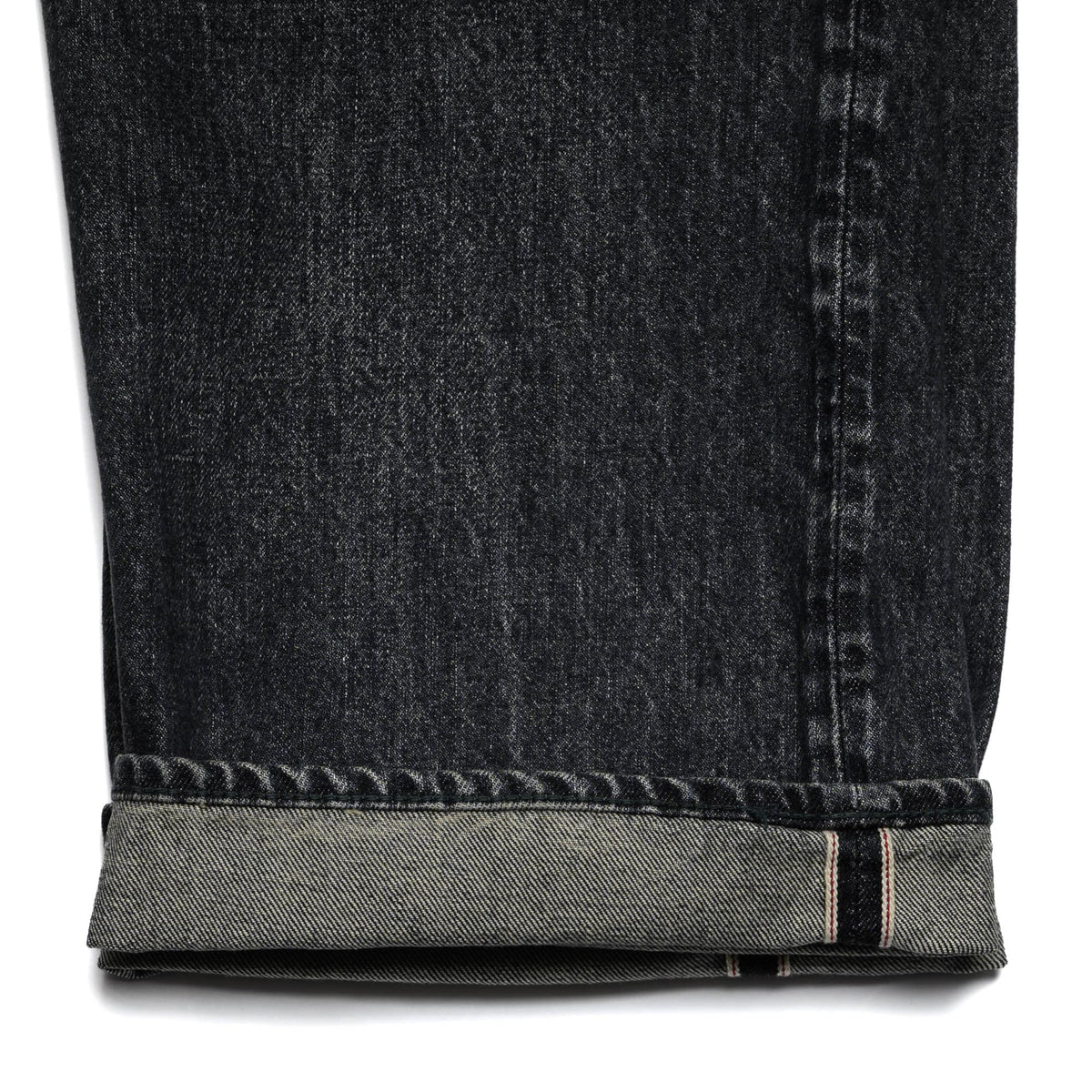 SC42460H 1947 14.25oz Black Selvedge Denim Straight (Hard Wash)