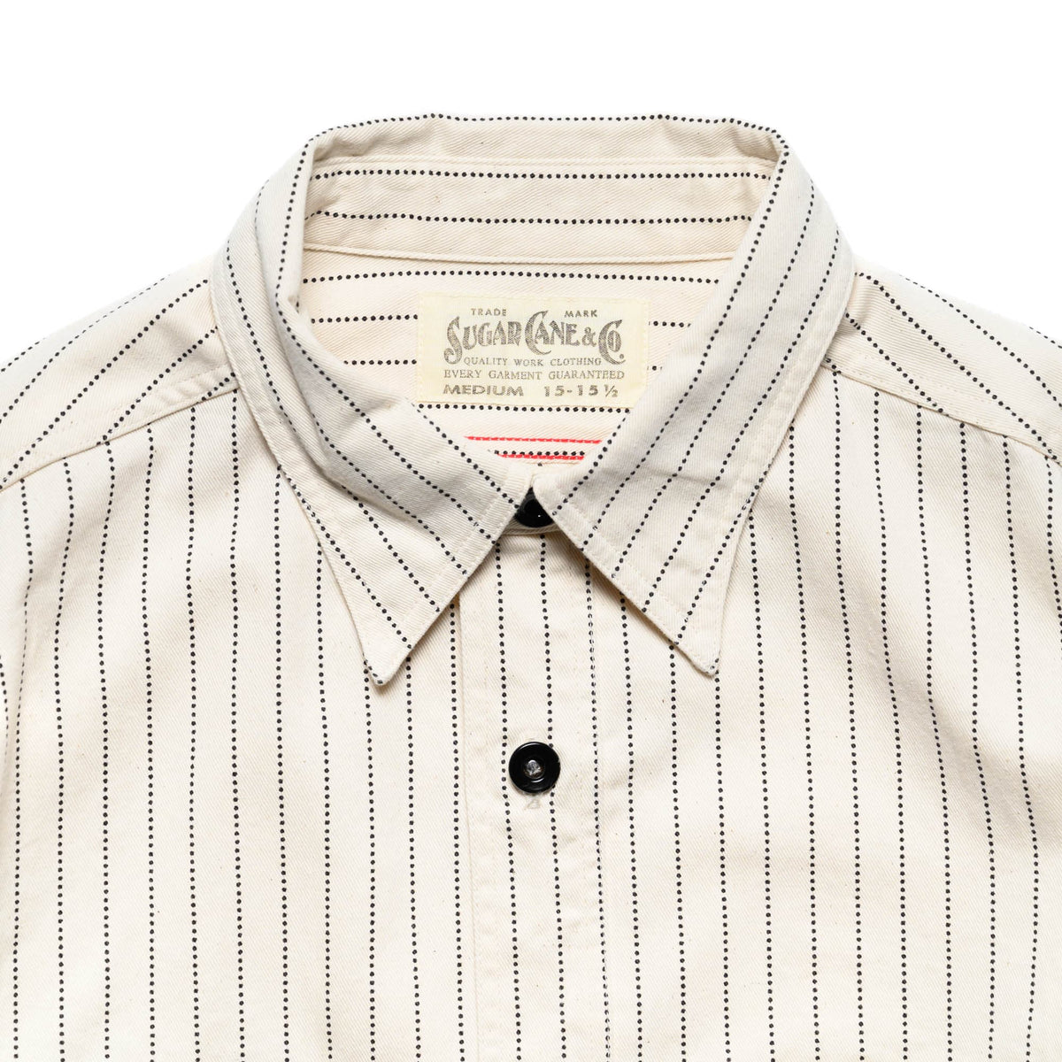 Fiction Romance SC27076 8.5oz White Wabash Stripe Work Shirt