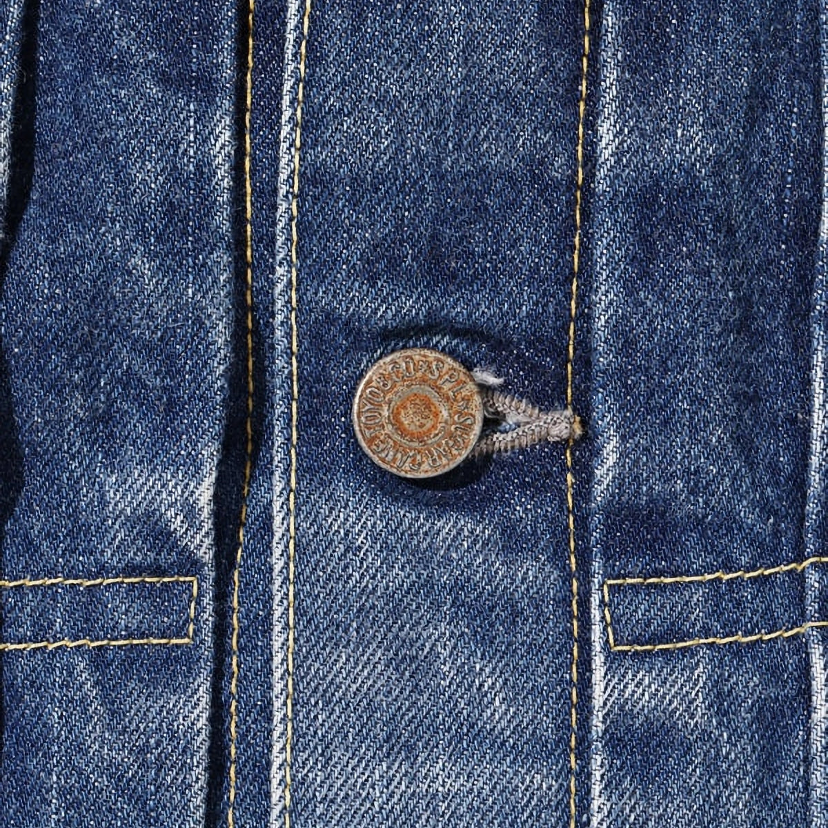 SC11953SW 14.25oz Selvedge Denim 1953 Type II Jacket Aged Model