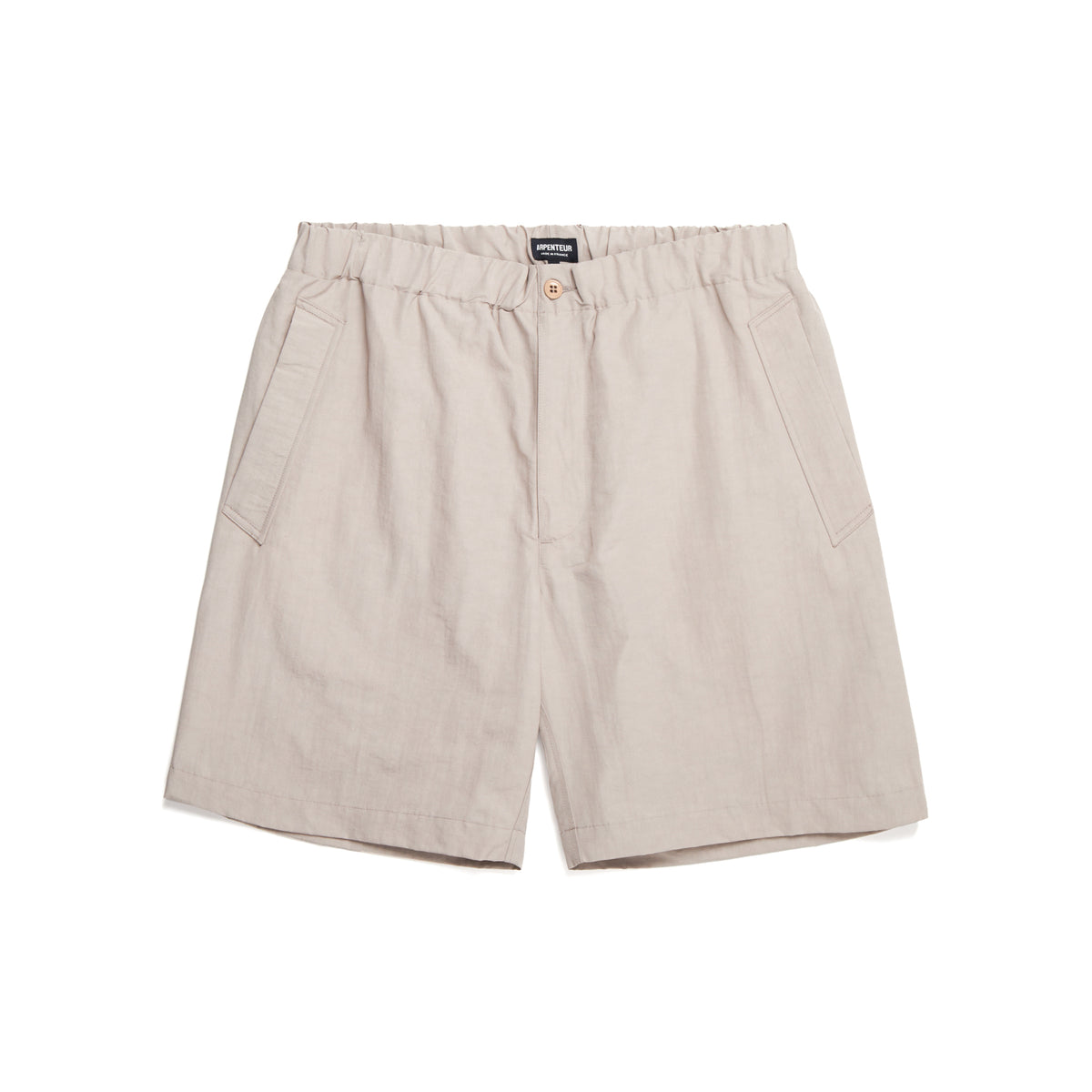 Terra Shorts Cotton Nylon Linen - Greige