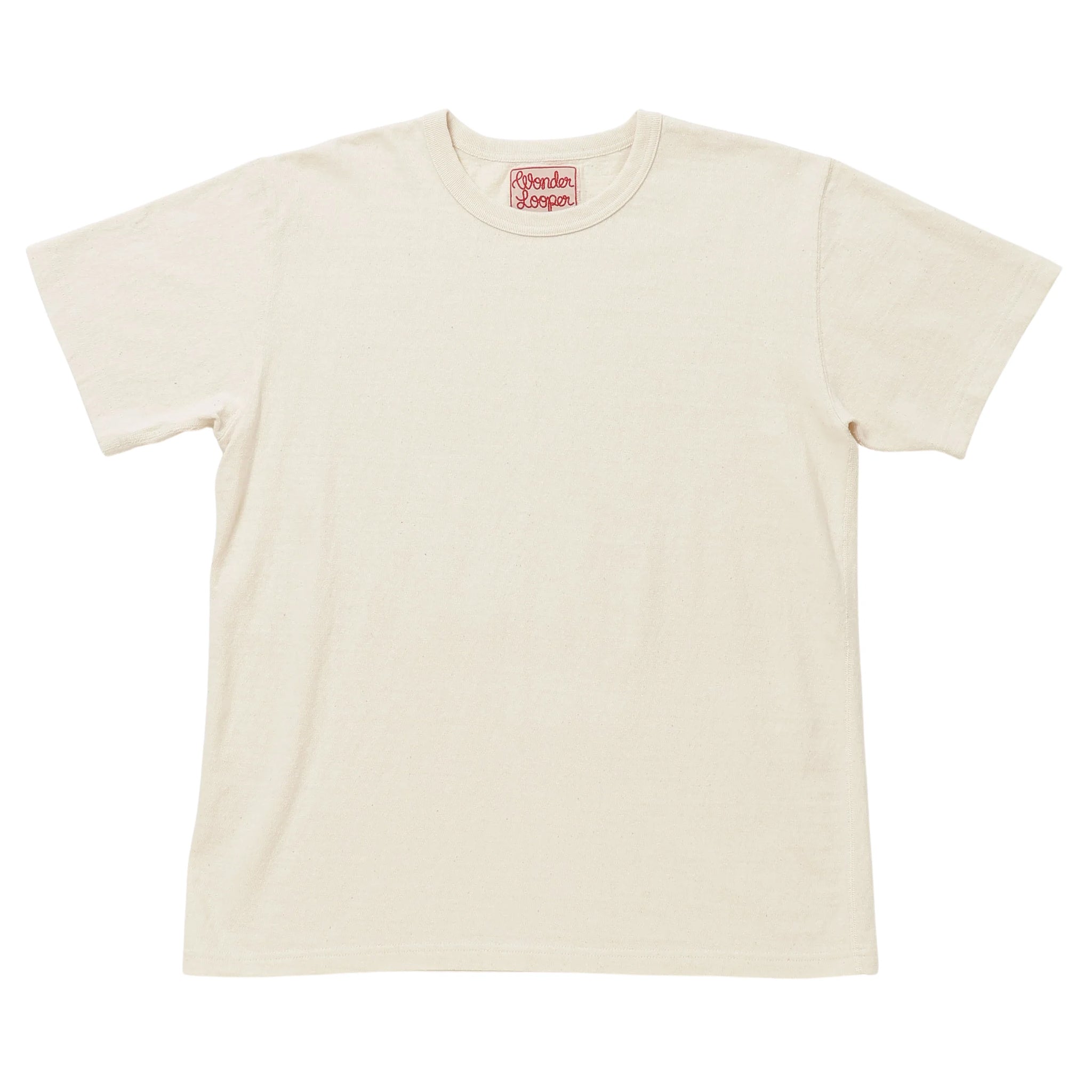 ELS Recycled Cotton Slub T-Shirt - Ecru