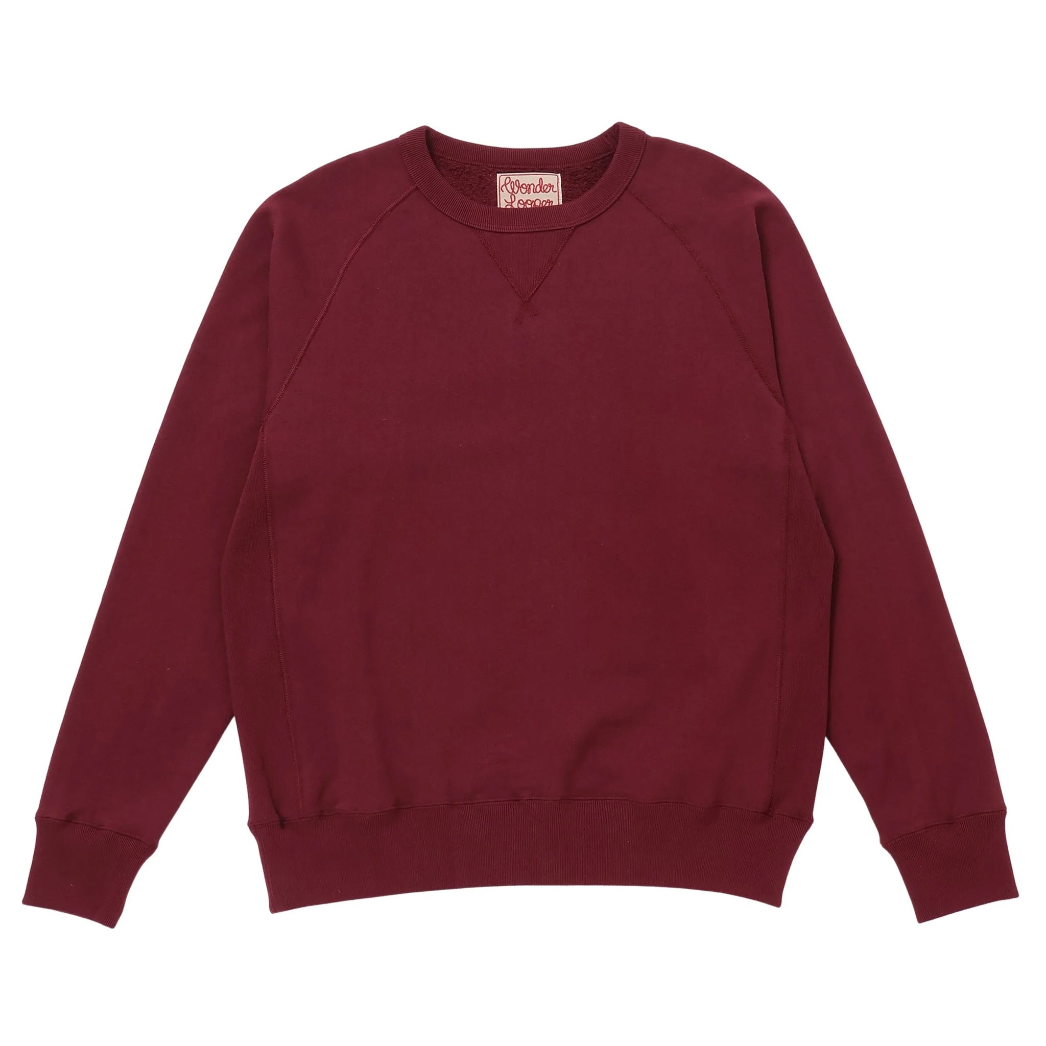 Pullover Crewneck Super Looper French Terry - Burgundy