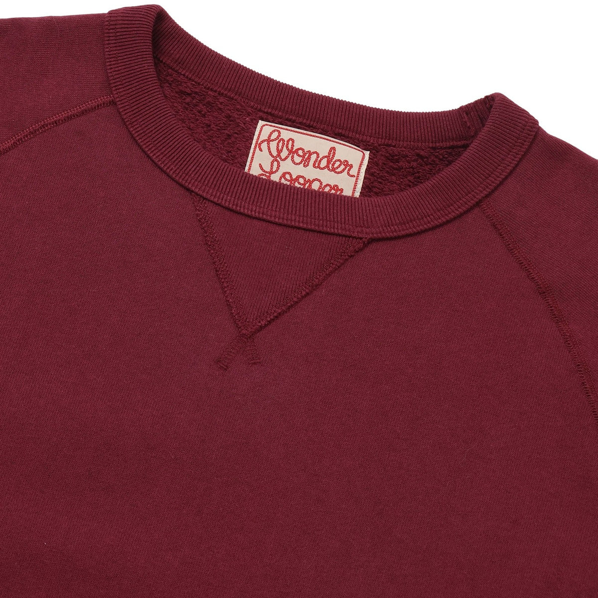Pullover Crewneck Super Looper French Terry - Burgundy