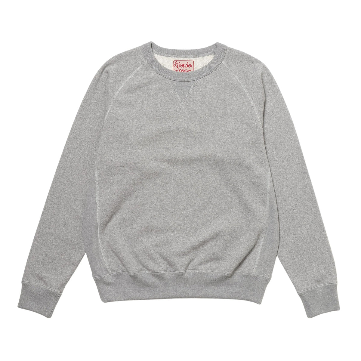 Pullover Crewneck Super Looper French Terry - Heather Grey