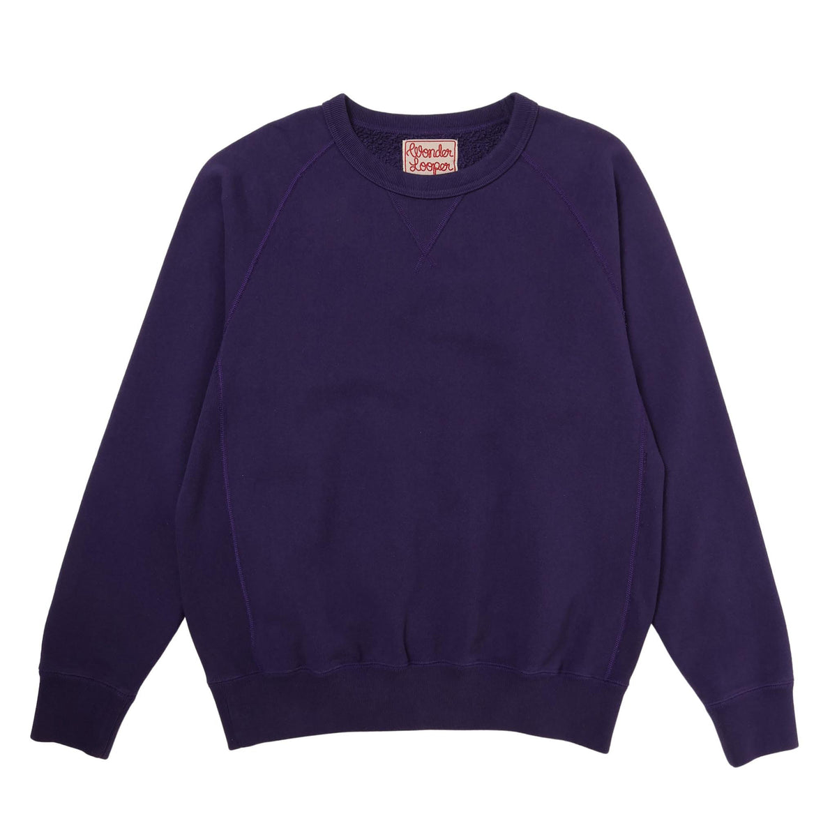Pullover Crewneck Super Looper French Terry - Purple