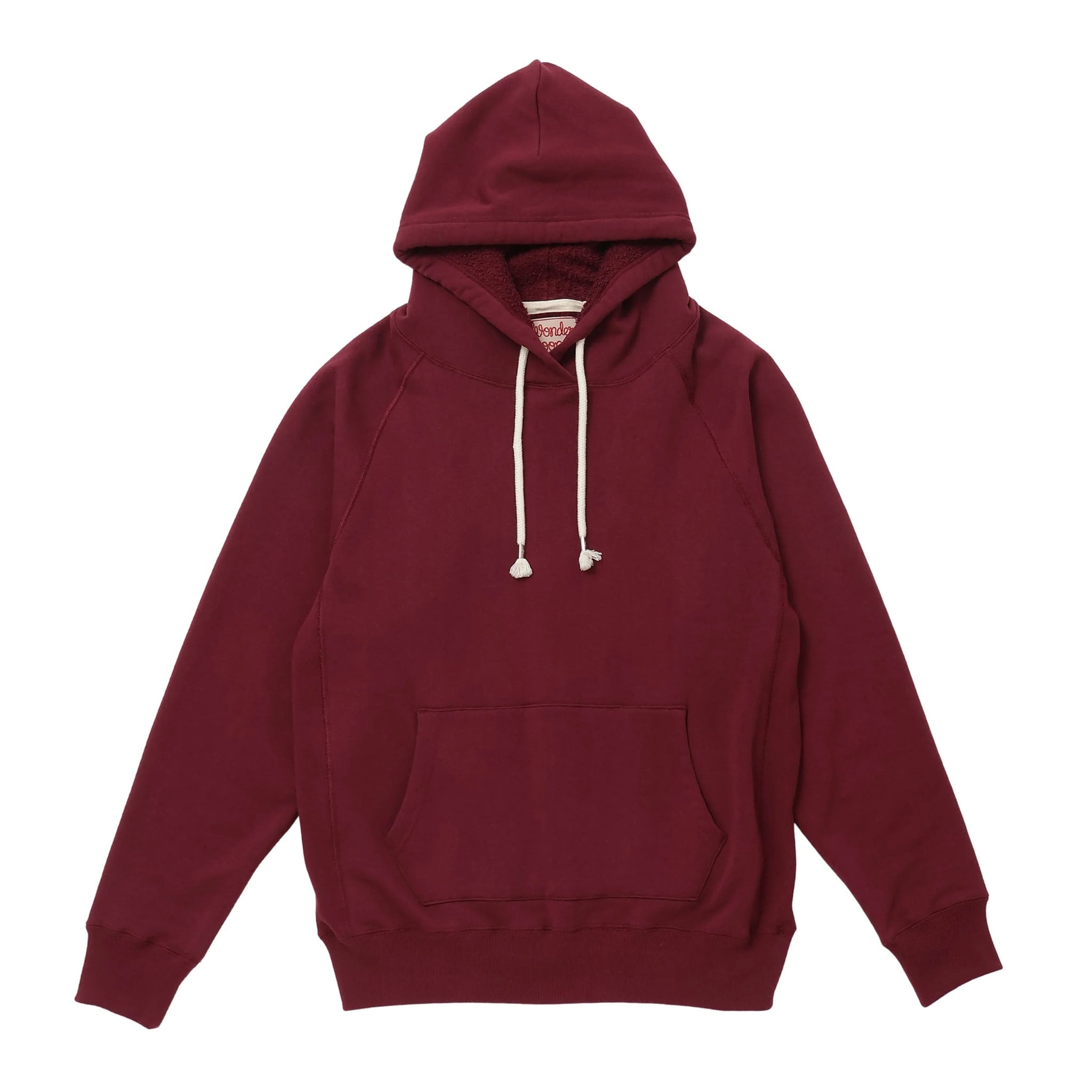 Pullover Hoodie - Super Looper French Terry - Burgundy
