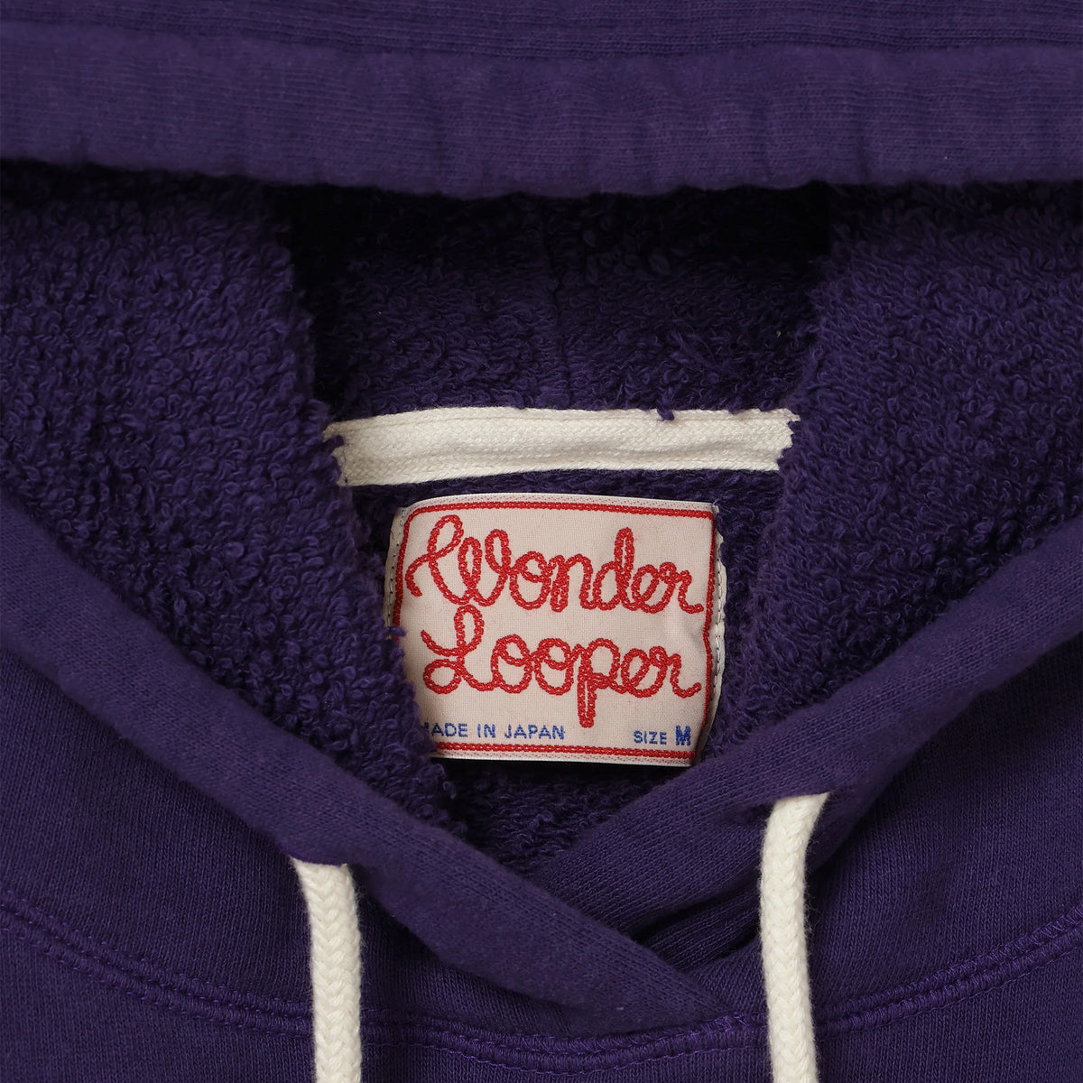 Pullover Hoodie - Super Looper French Terry - Purple