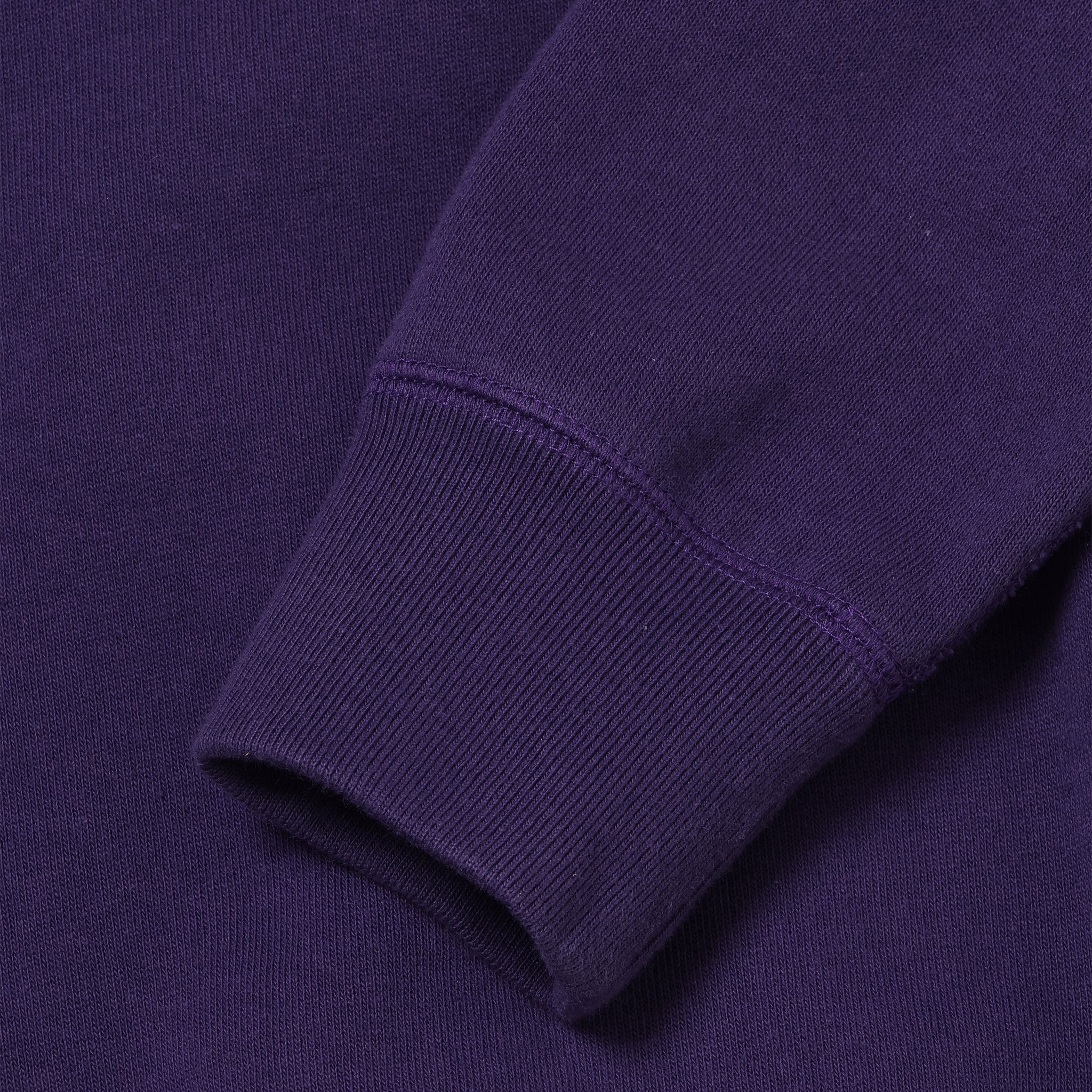 Pullover Hoodie - Super Looper French Terry - Purple
