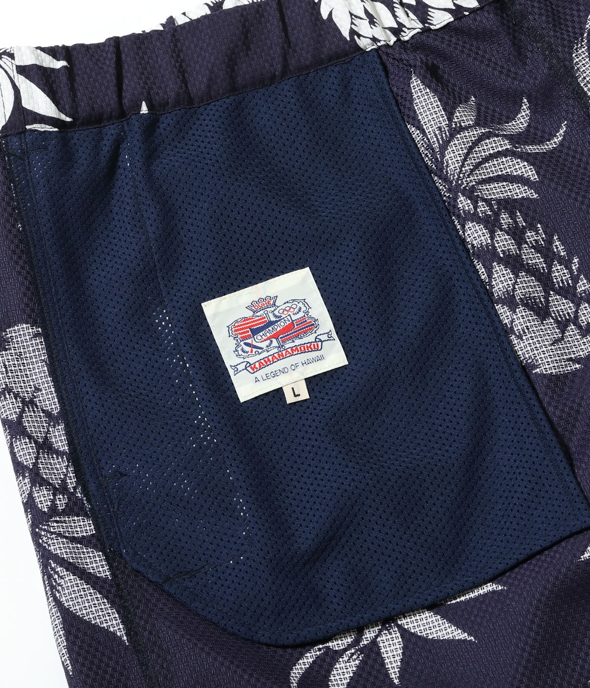 DK52546 Duke Kahanamoku CoolMax® Hawaiian Shorts "Duke's Pineapple"