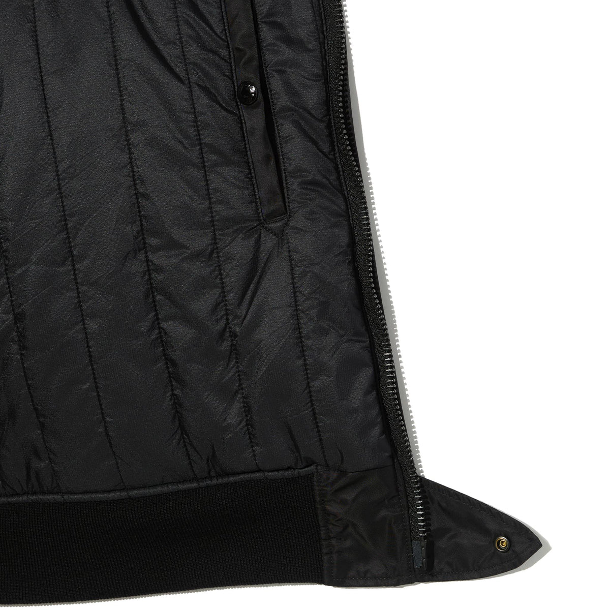 Aviator Jacket - Black Flight Satin Nylon