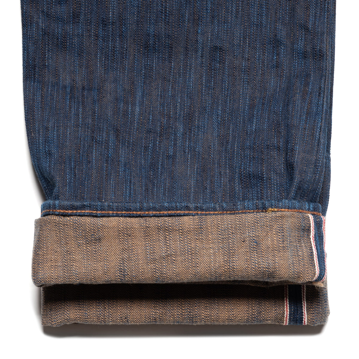 D1905S "Awa Sho-ai Kakishibu" 15oz Natural Indigo Kakishibu Selvedge Denim Regular Straight