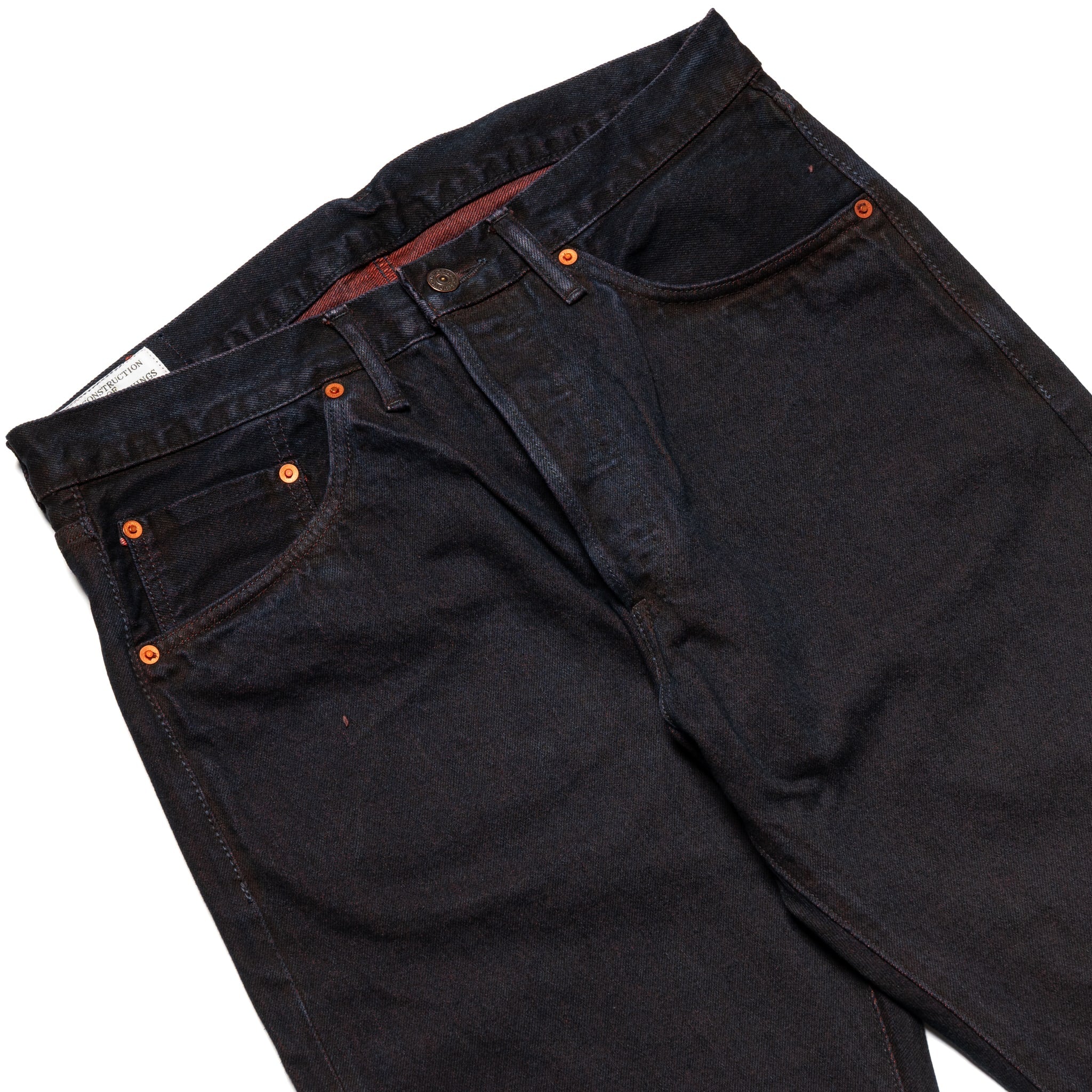 D1908S "Bengala" 14oz Natural Dye Selvedge Denim Relaxed Tapered