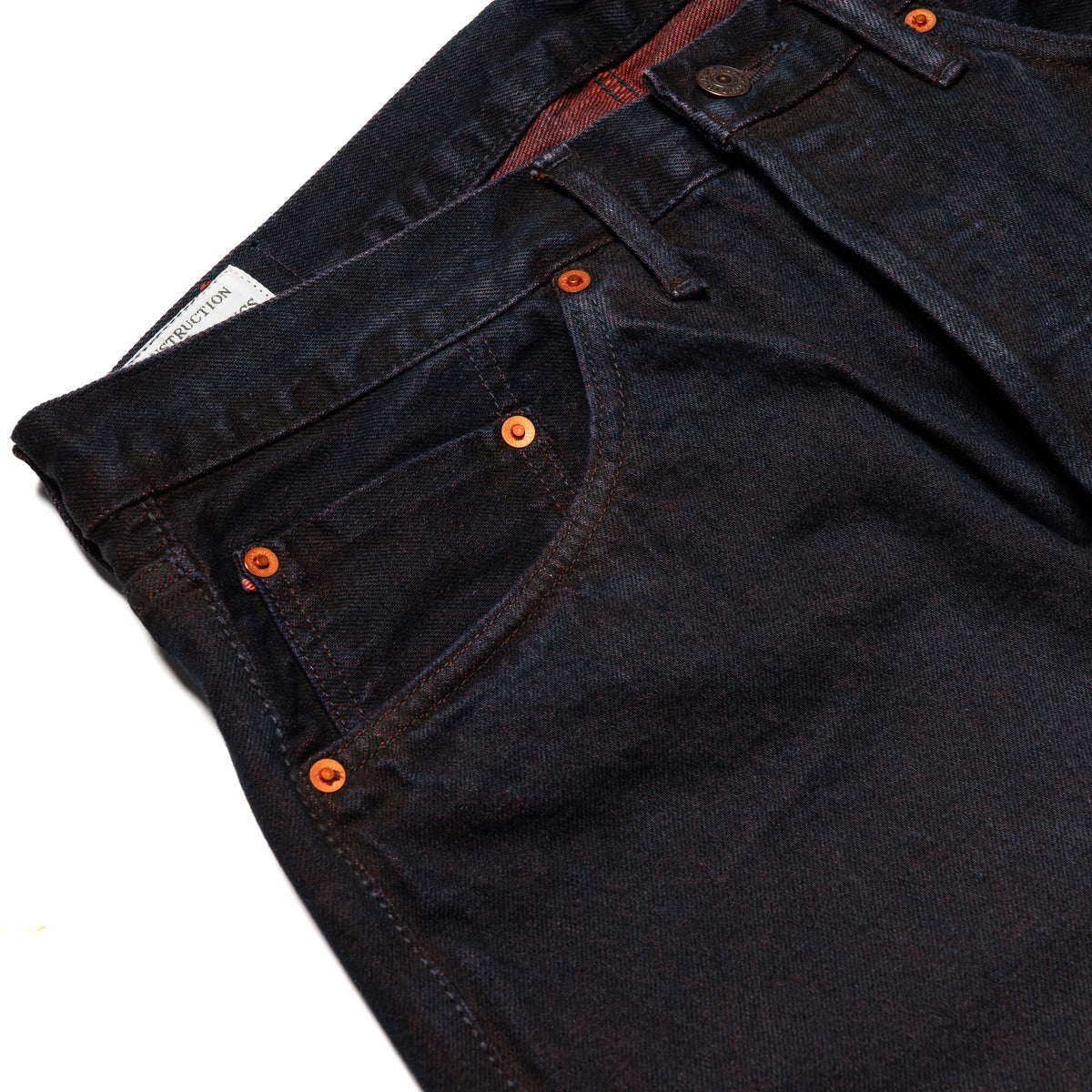 D1908S "Bengala" 14oz Natural Dye Selvedge Denim Relaxed Tapered