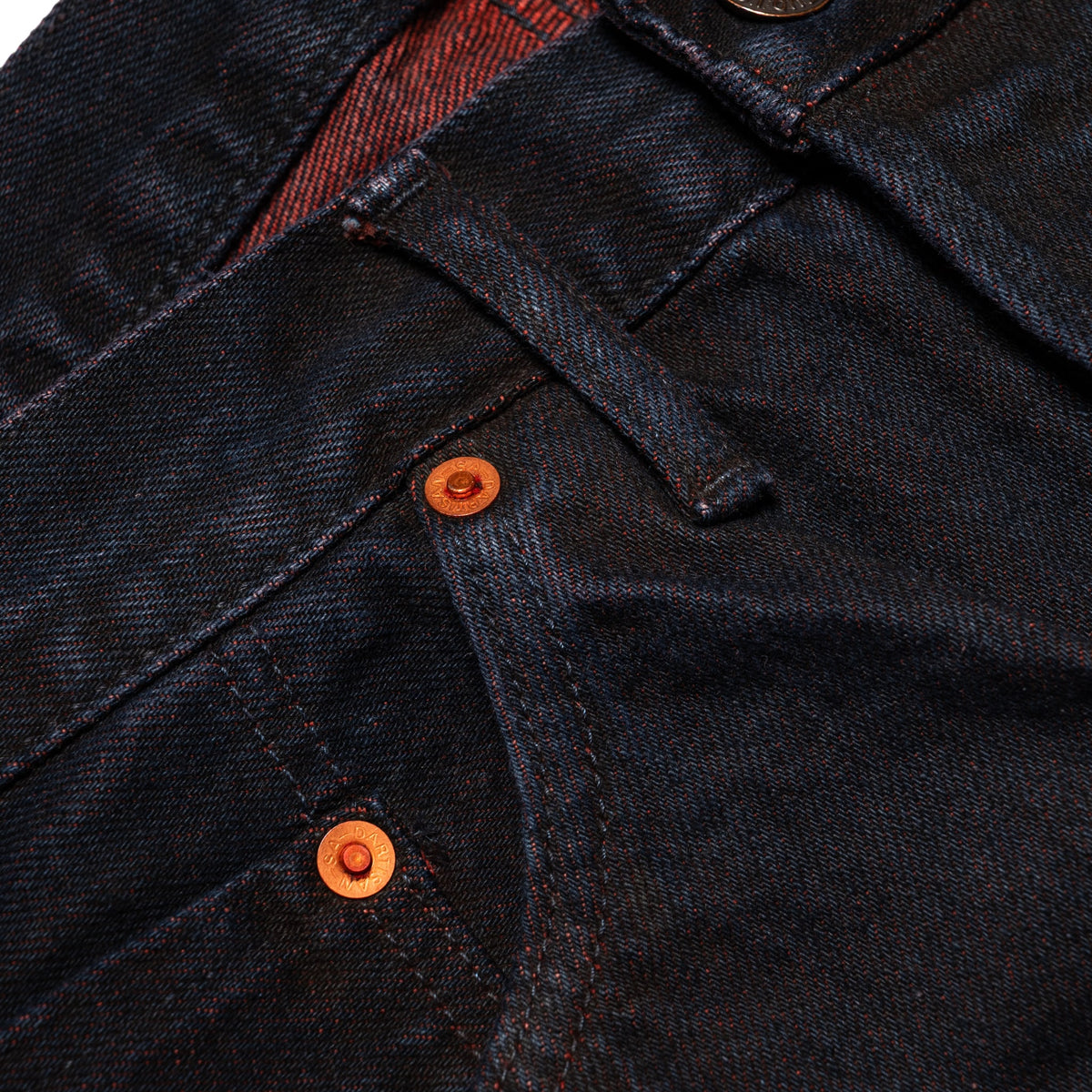 D1908S "Bengala" 14oz Natural Dye Selvedge Denim Relaxed Tapered