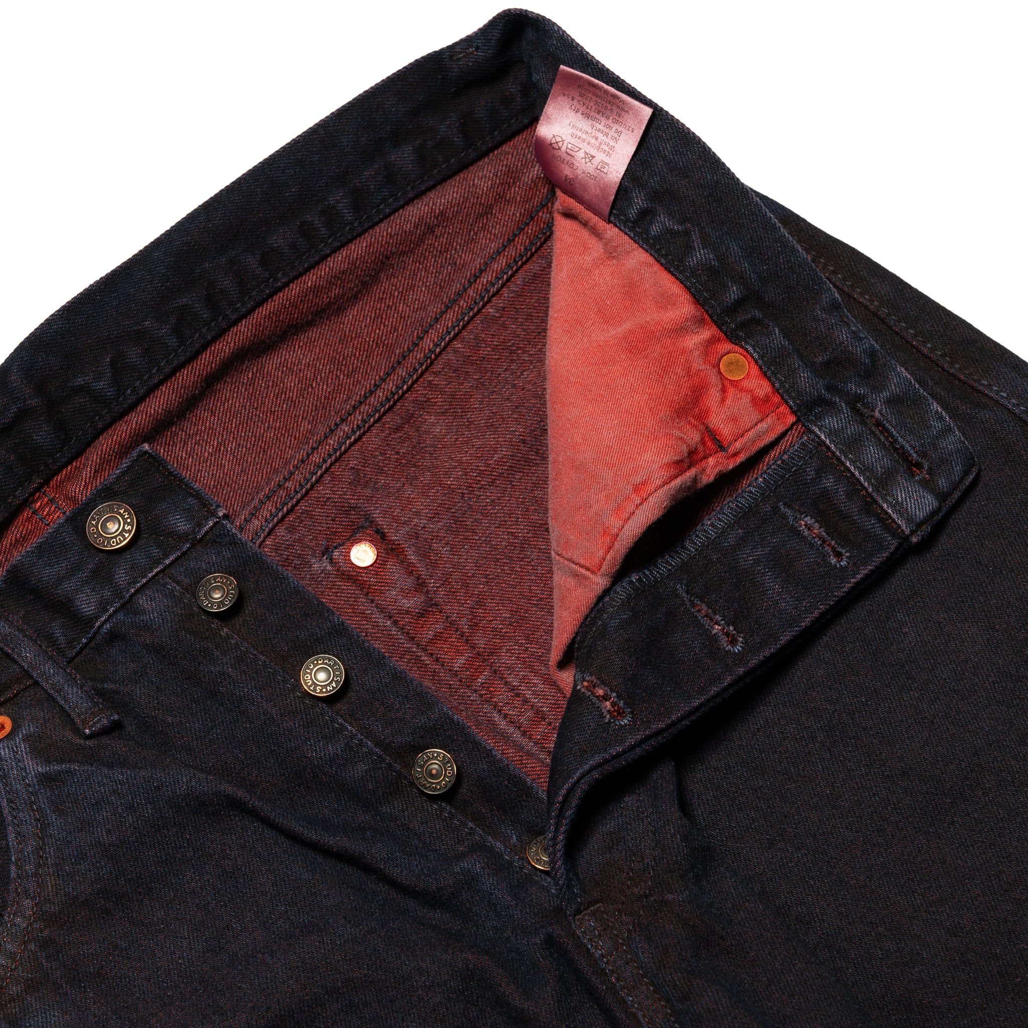 D1908S "Bengala" 14oz Natural Dye Selvedge Denim Relaxed Tapered