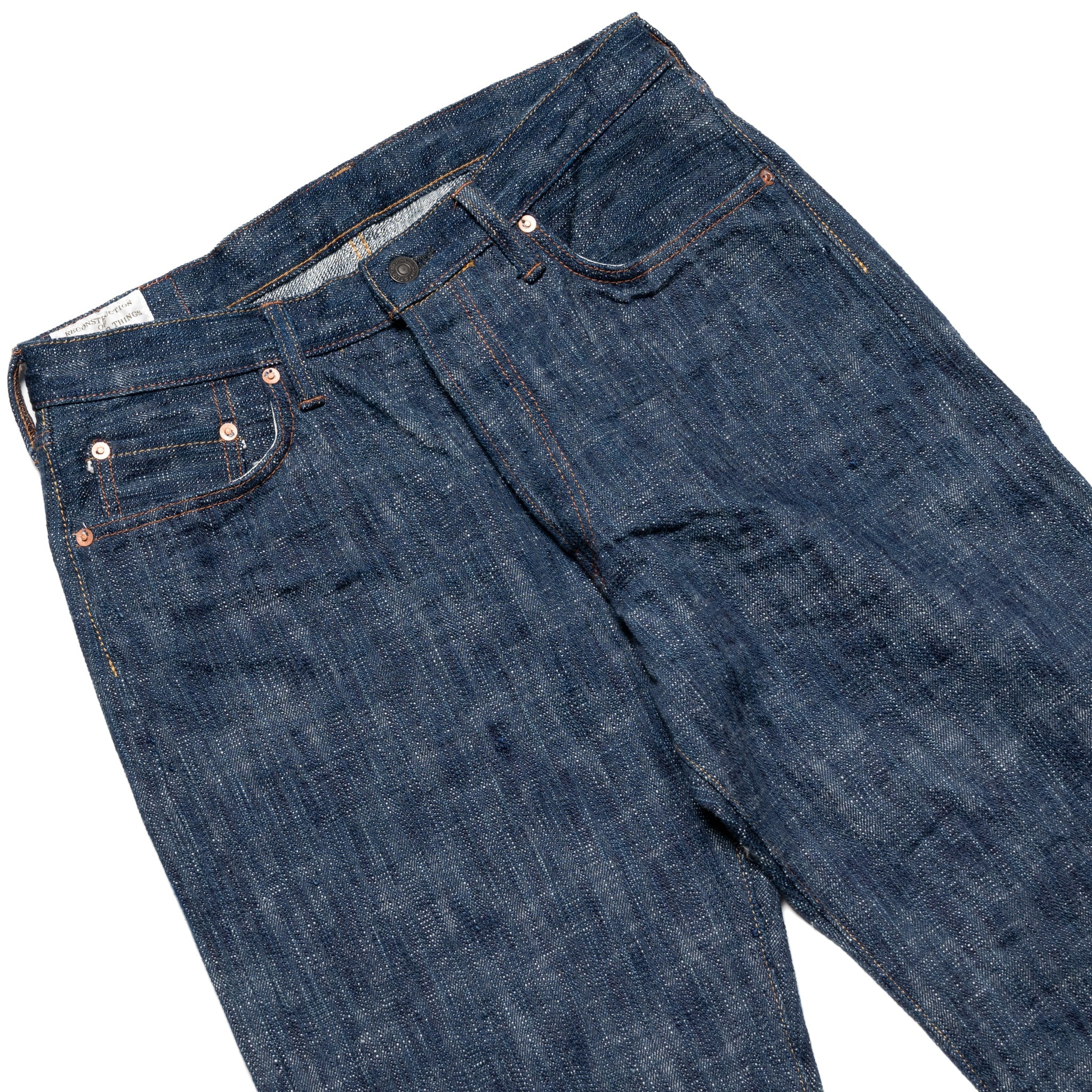 D1894 "Sou-Ai" 15oz Twin Indigo Selvedge Denim Regular Straight Fit