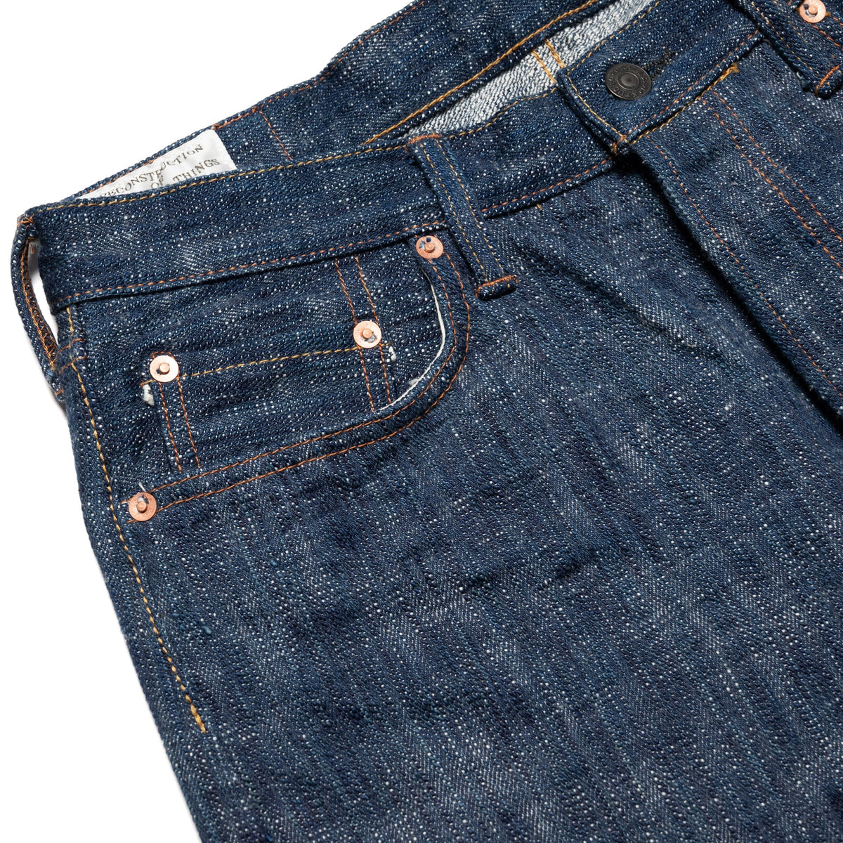 D1894 "Sou-Ai" 15oz Twin Indigo Selvedge Denim Regular Straight Fit