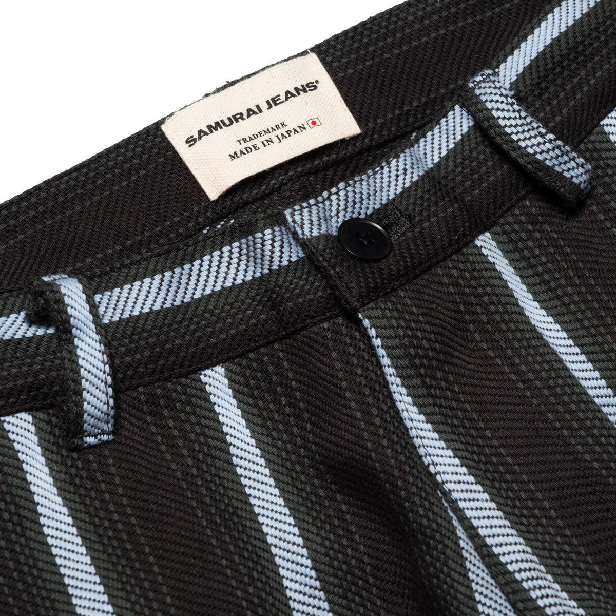 SJAP25-DPS Drunken Stripe 2 Way Pants - Black