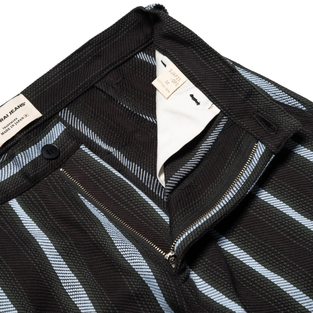 SJAP25-DPS Drunken Stripe 2 Way Pants - Black