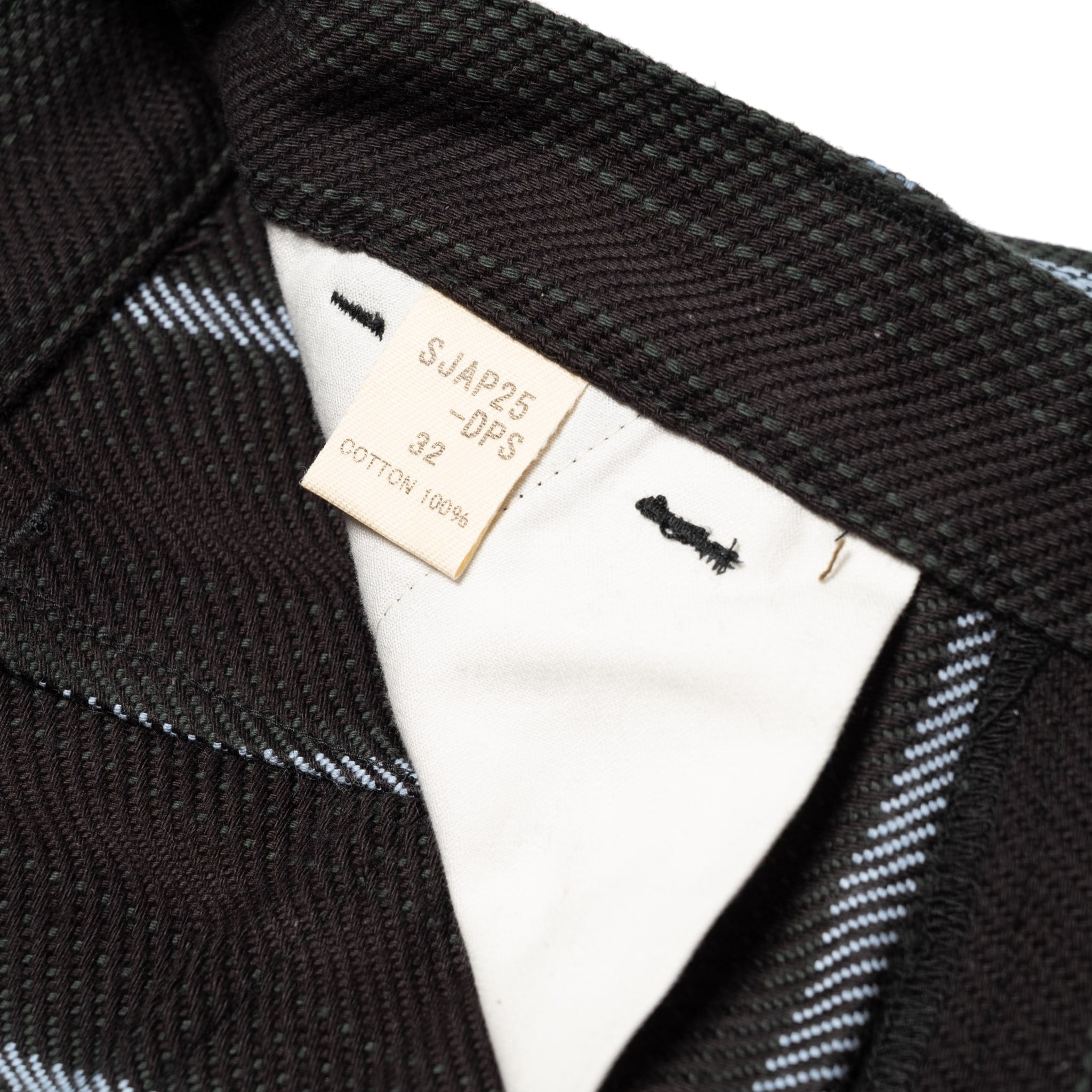 SJAP25-DPS Drunken Stripe 2 Way Pants - Black