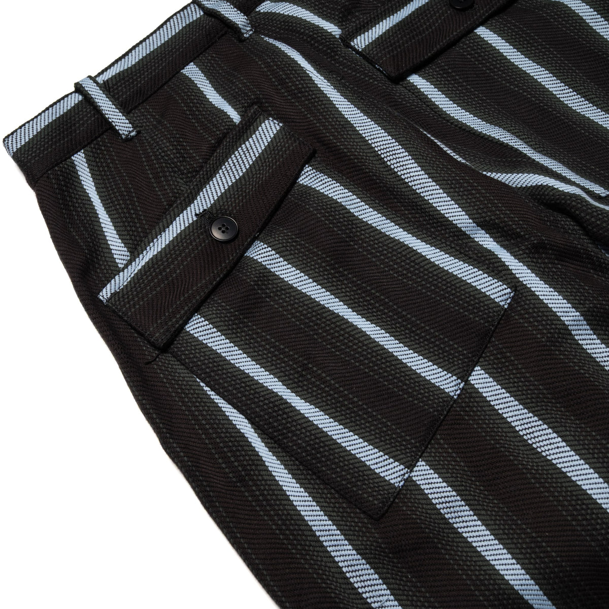 SJAP25-DPS Drunken Stripe 2 Way Pants - Black