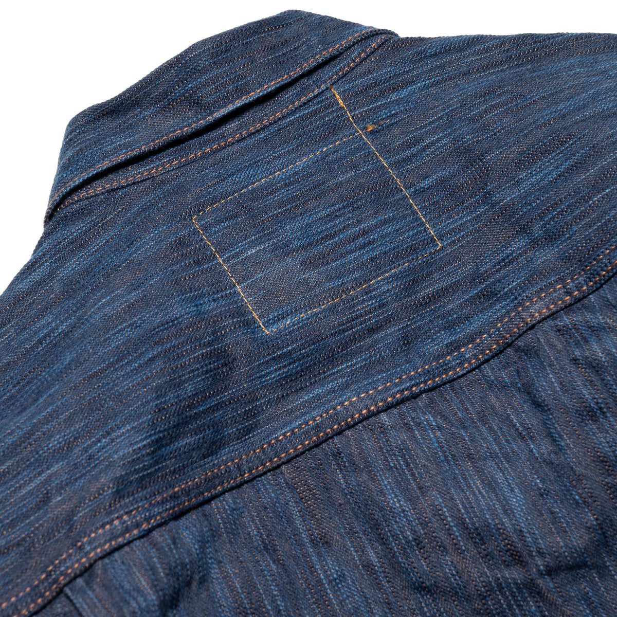 D4615 "Awa Sho-ai Kakishibu" 15oz Natural Indigo Kakishibu Selvedge Denim Type 2 Jacket