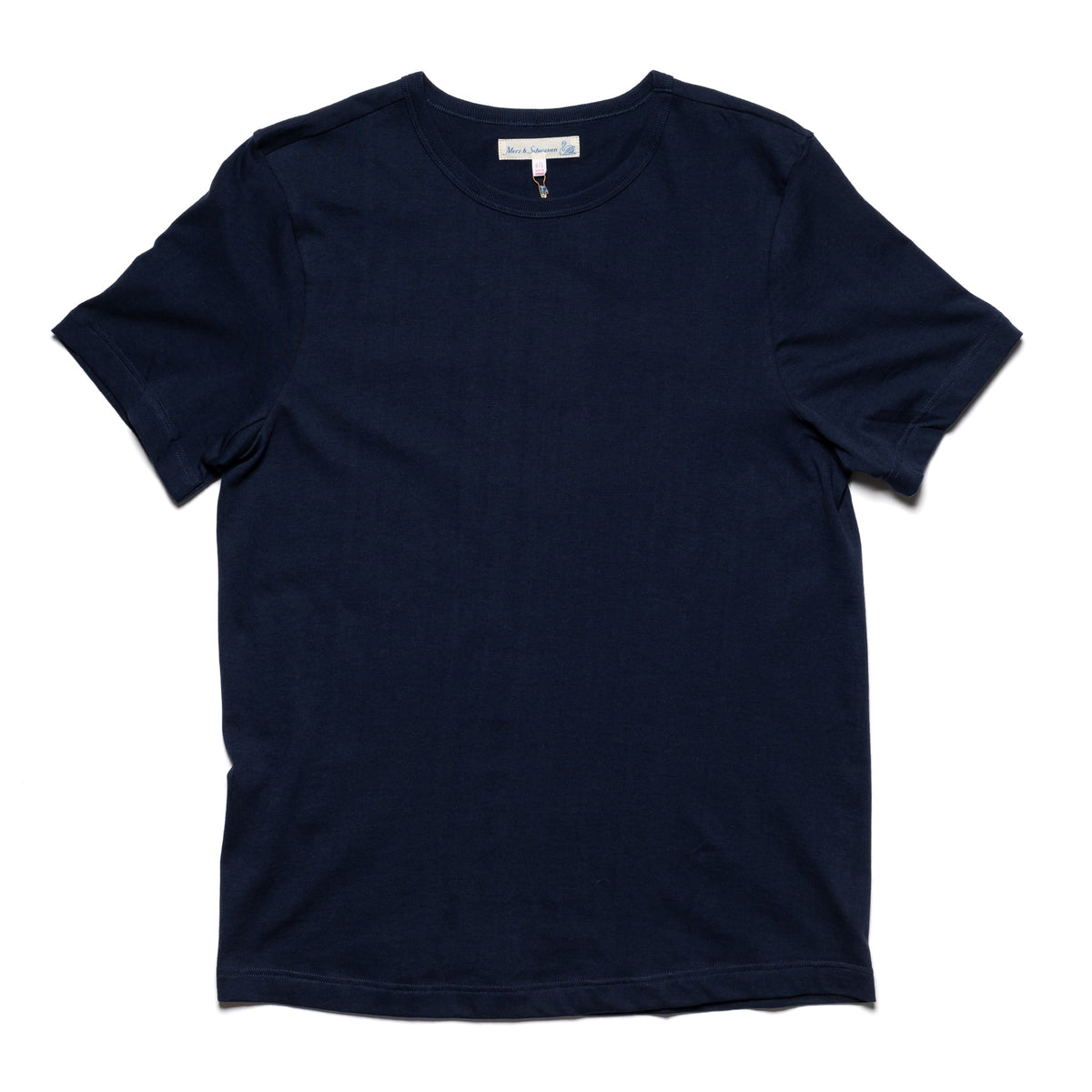 1950s.66 Loopwheeled Classic Fit Lightweight T-Shirt - Ink Blue