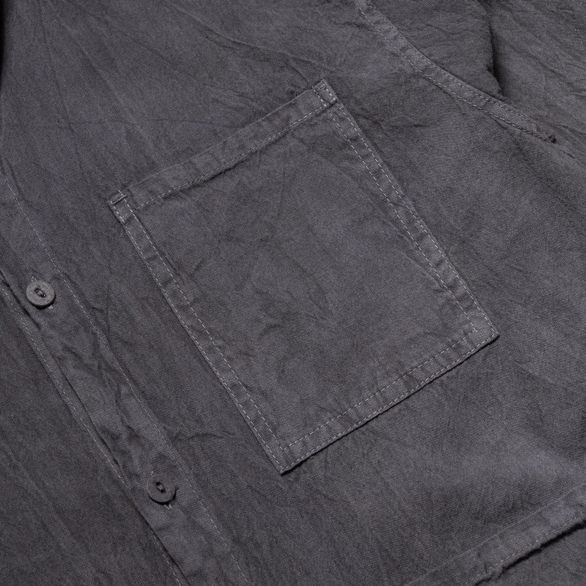 457 Frock Shirt Cotton Pyjama - Grey Logwood