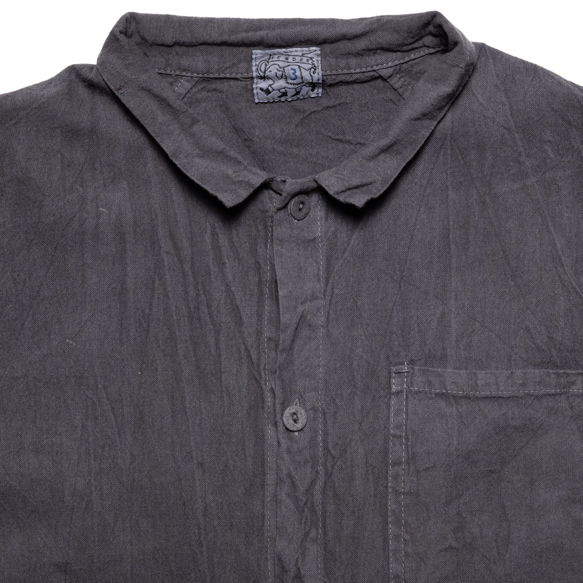 457 Frock Shirt Cotton Pyjama - Grey Logwood