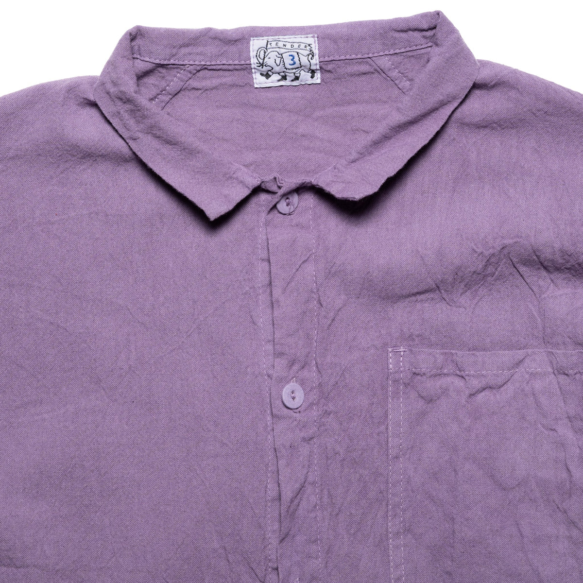 457 Frock Shirt Cotton Pyjama - Purple Logwood