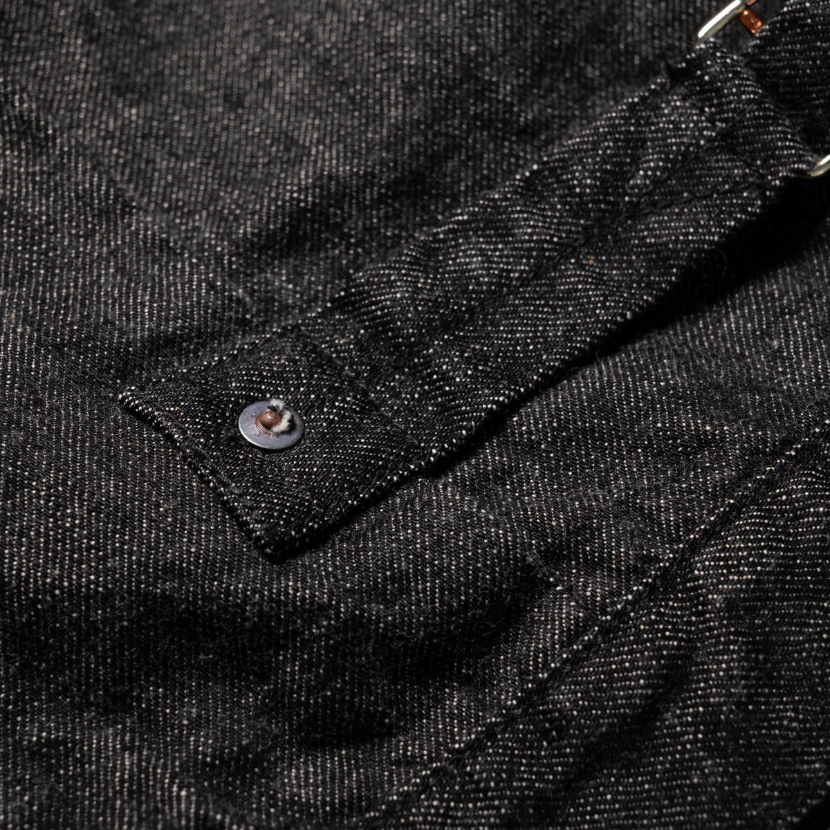 2107BK Type 1 Black Denim Jacket