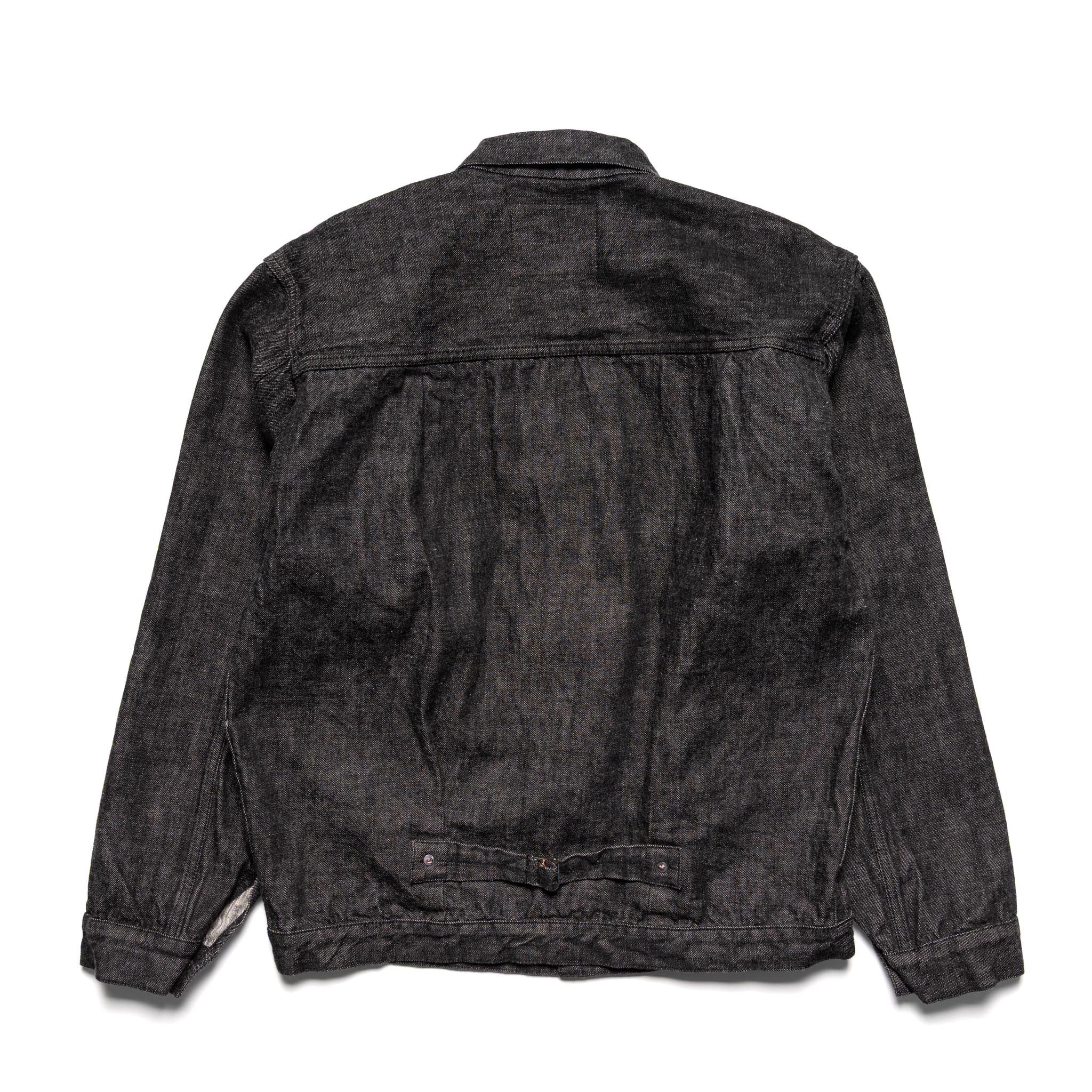 2107BK Type 1 Black Denim Jacket
