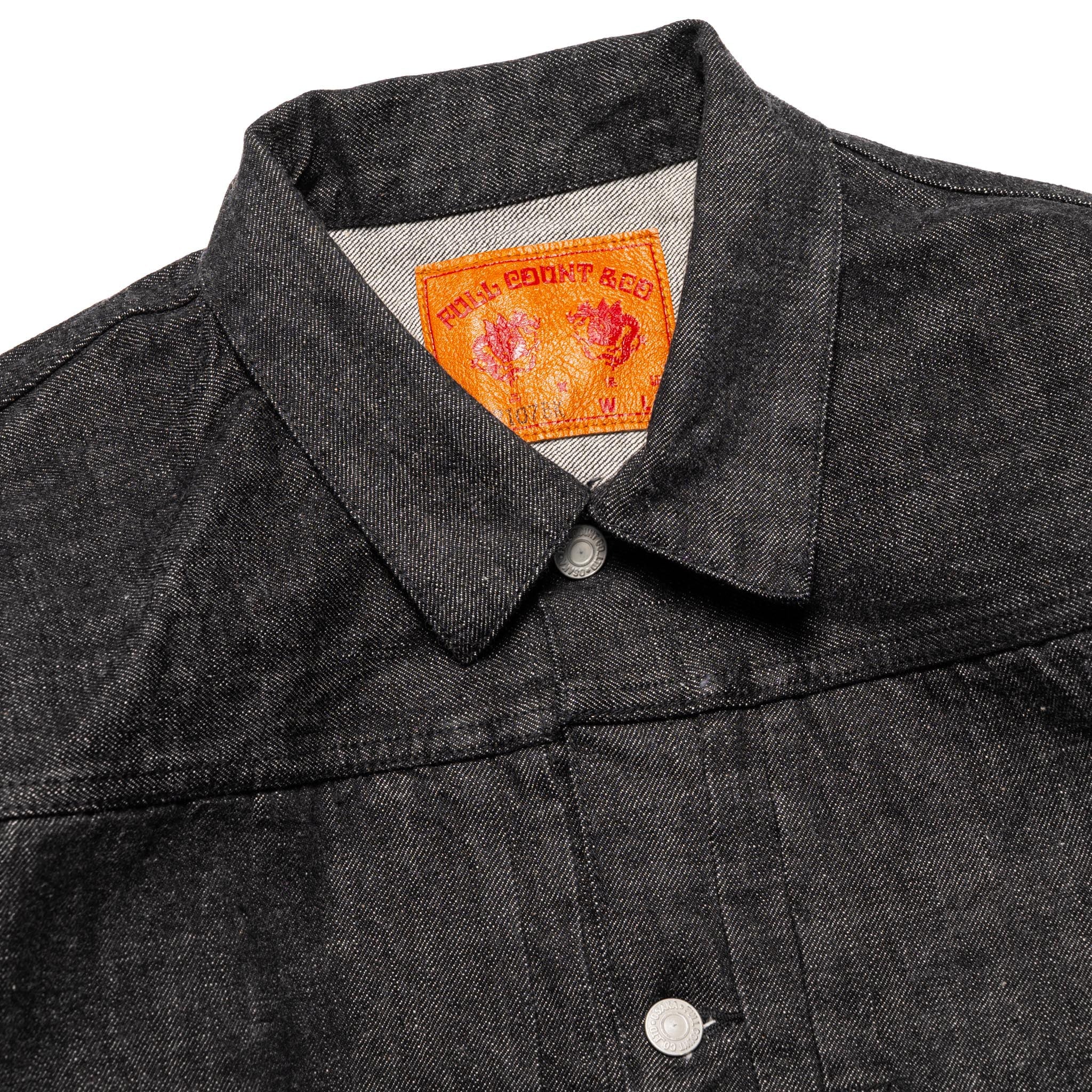 2107BK Type 1 Black Denim Jacket