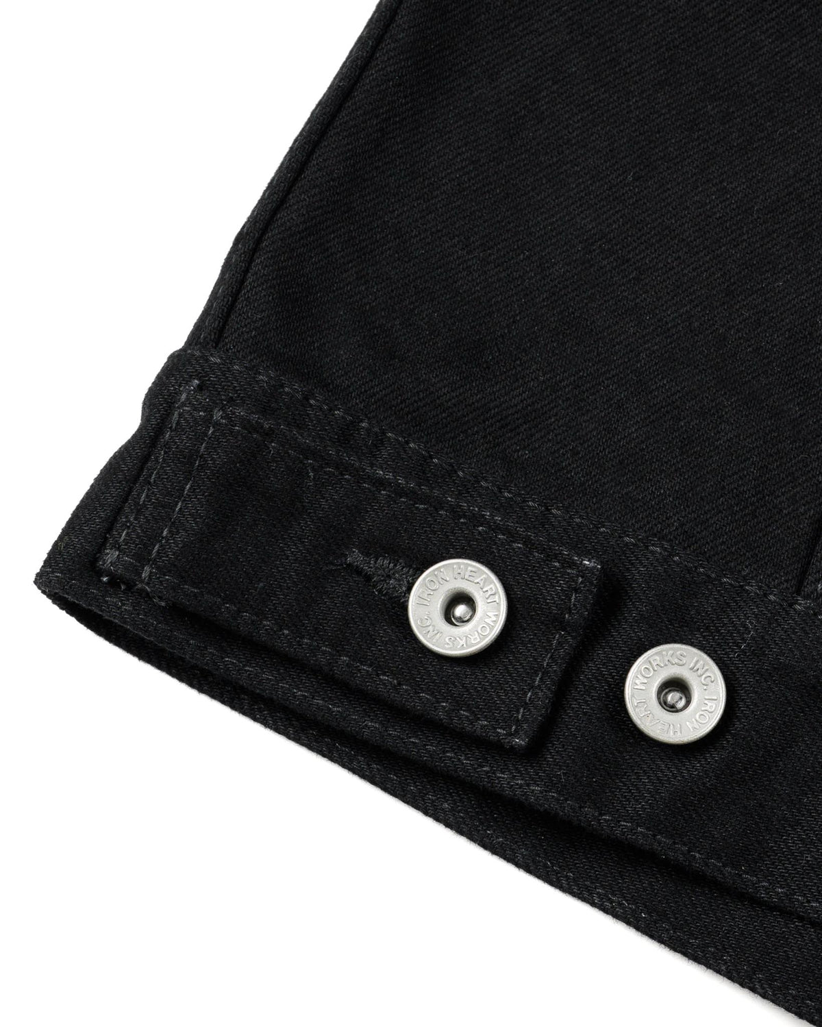 IHJ-86 14oz Selvedge Denim Modified Type III Jacket - Black/Black