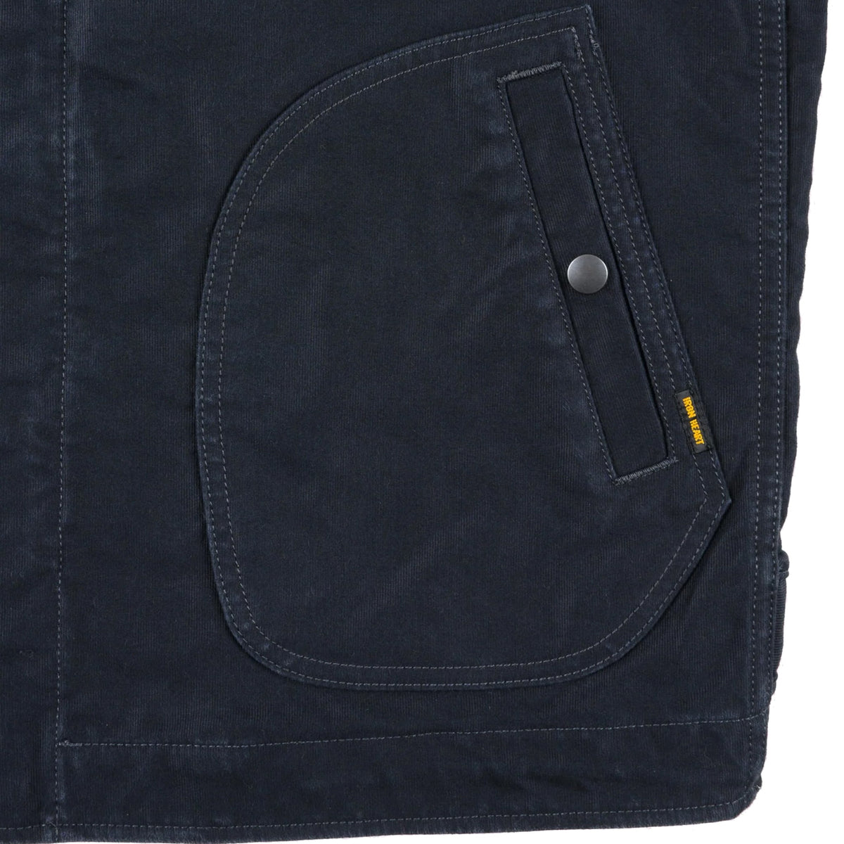 IHM-48-BLK 12oz Whipcord Lightweight N1 Deck Jacket - Black