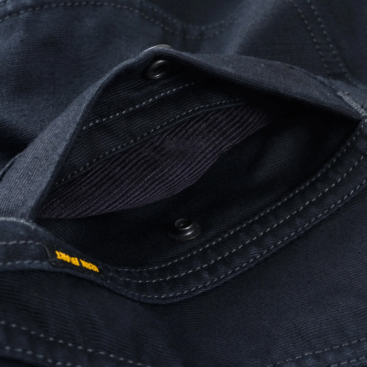 IHM-48-BLK 12oz Whipcord Lightweight N1 Deck Jacket - Black