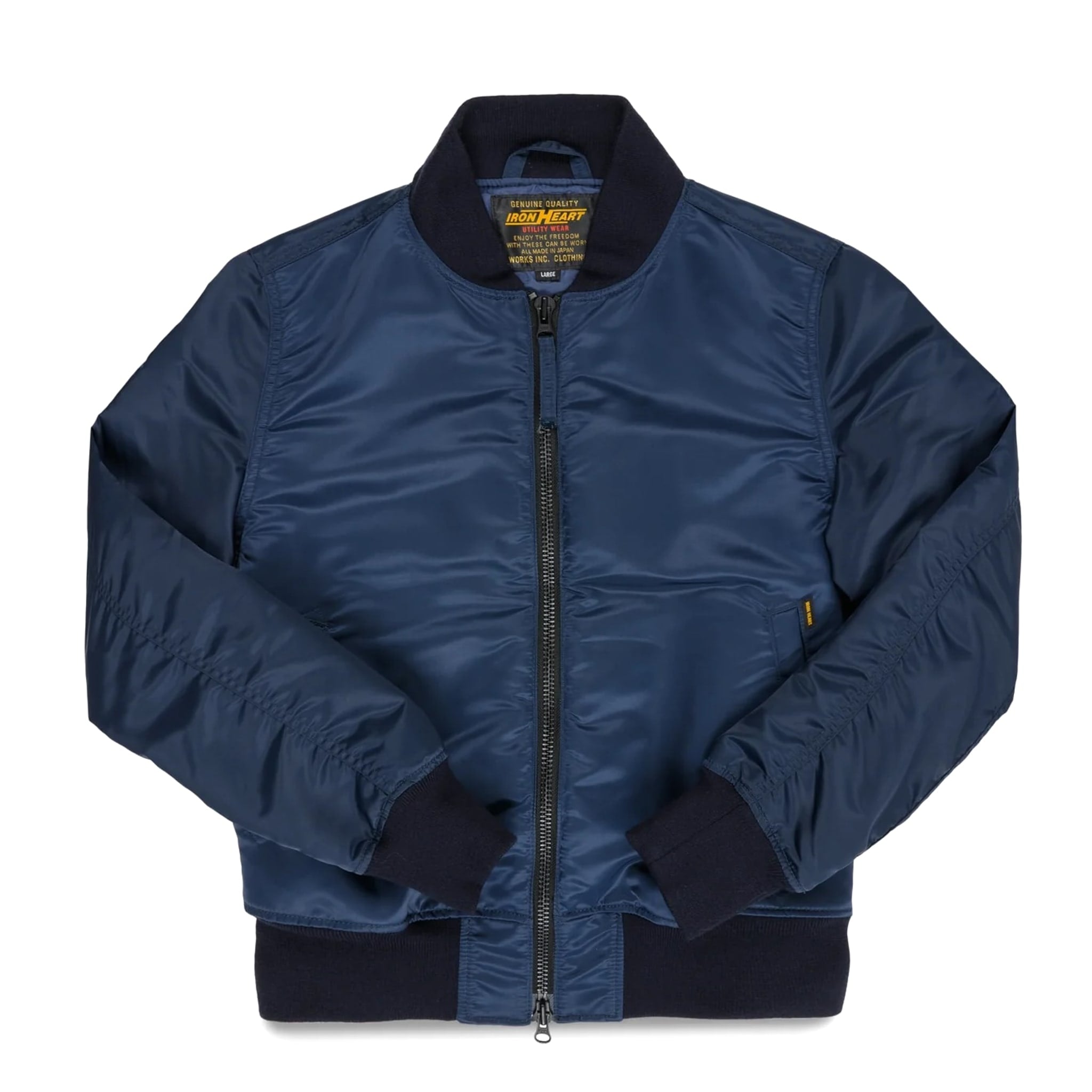 IHM-50-NAV 4.8oz Nylon Type L-2B Jacket - Navy