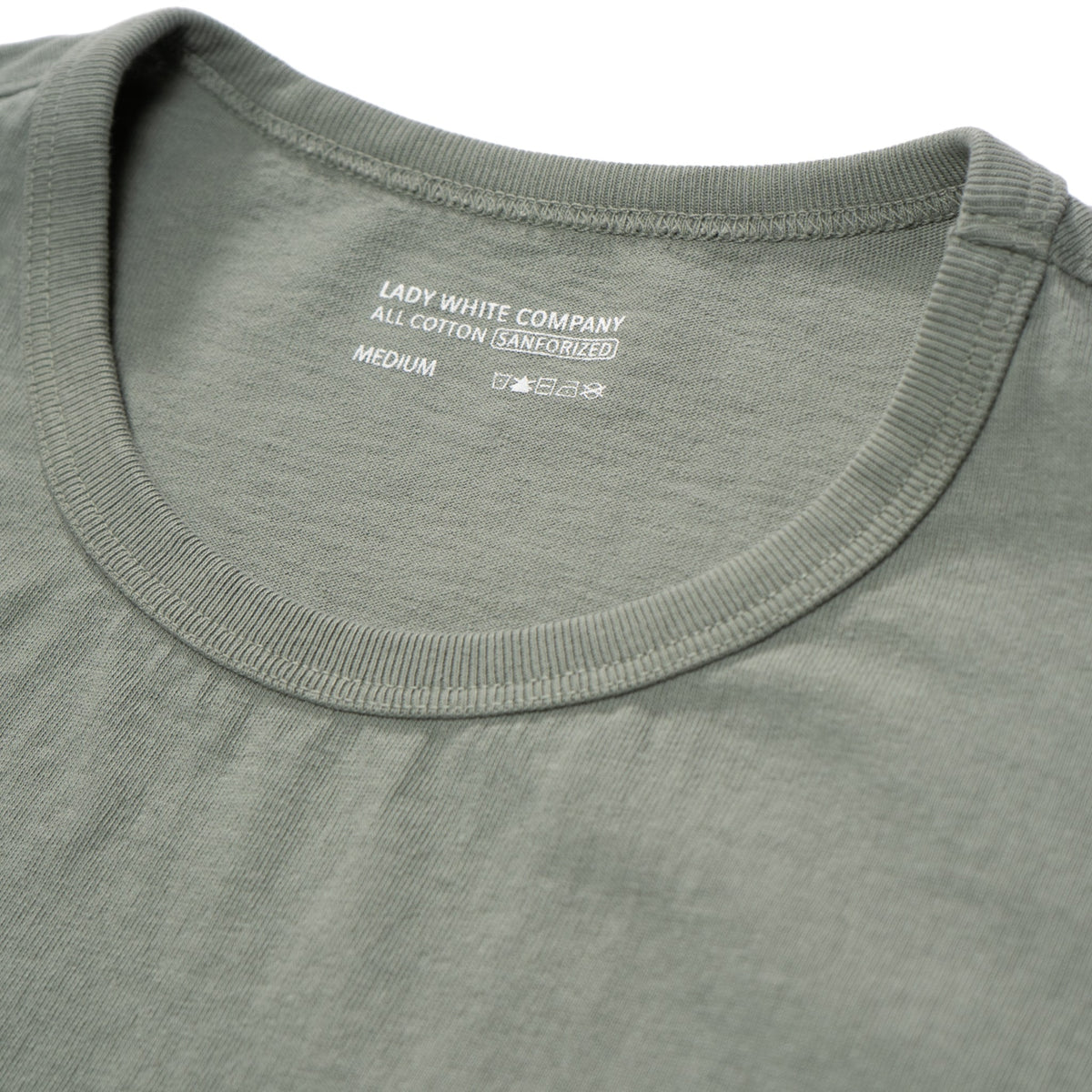LW101S-DSAGE Our T-Shirt Single - Dusty Sage