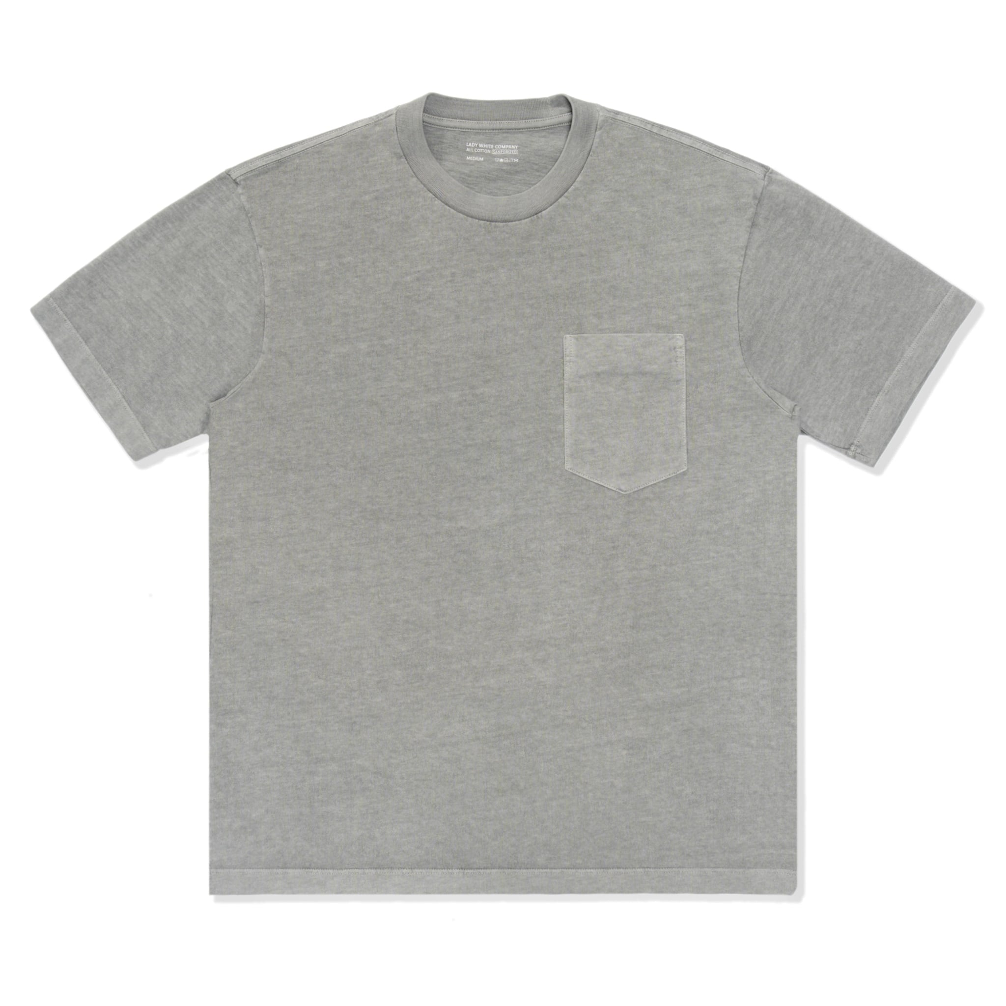 LW-T103-PIGCHLK Municipal Pocket T-Shirt - Pigment Chalk