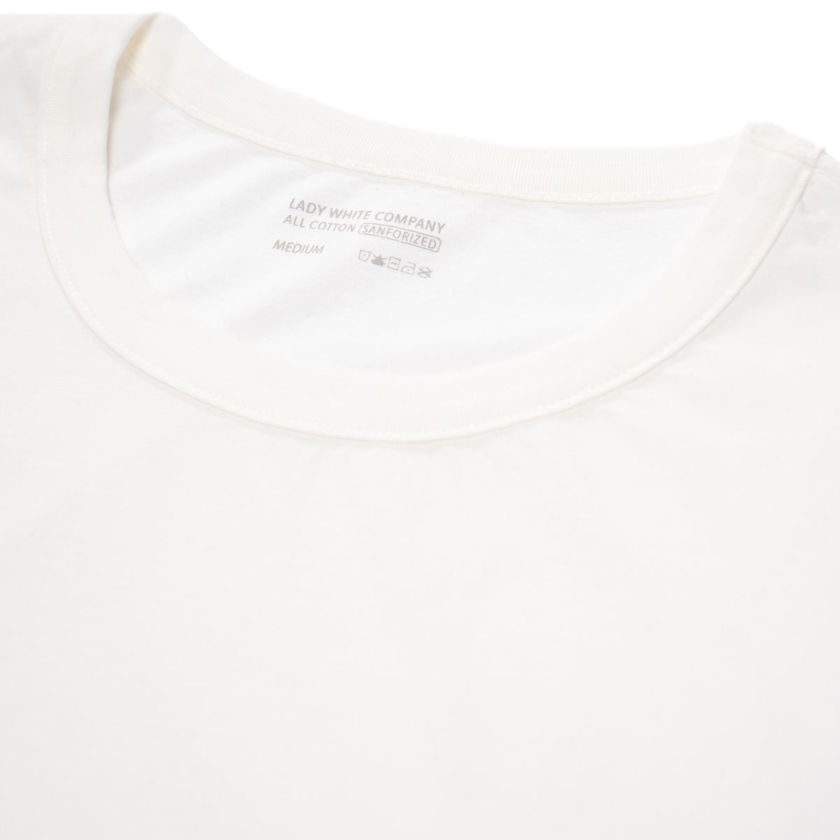 LW-T106-WHT Sleeveless T-Shirt - White