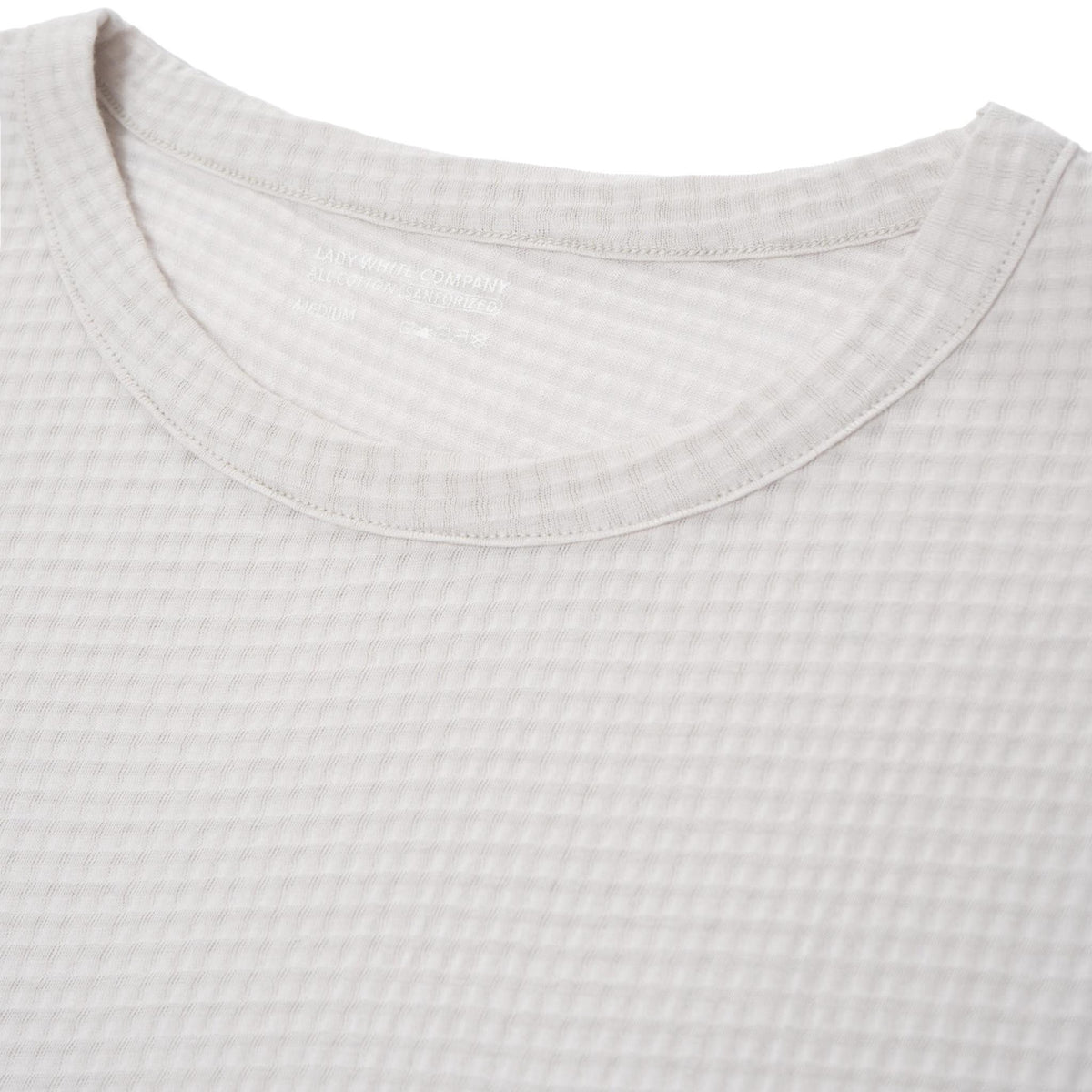 LW-T107 Gauze Sleeveless T-Shirt - Solar Grey