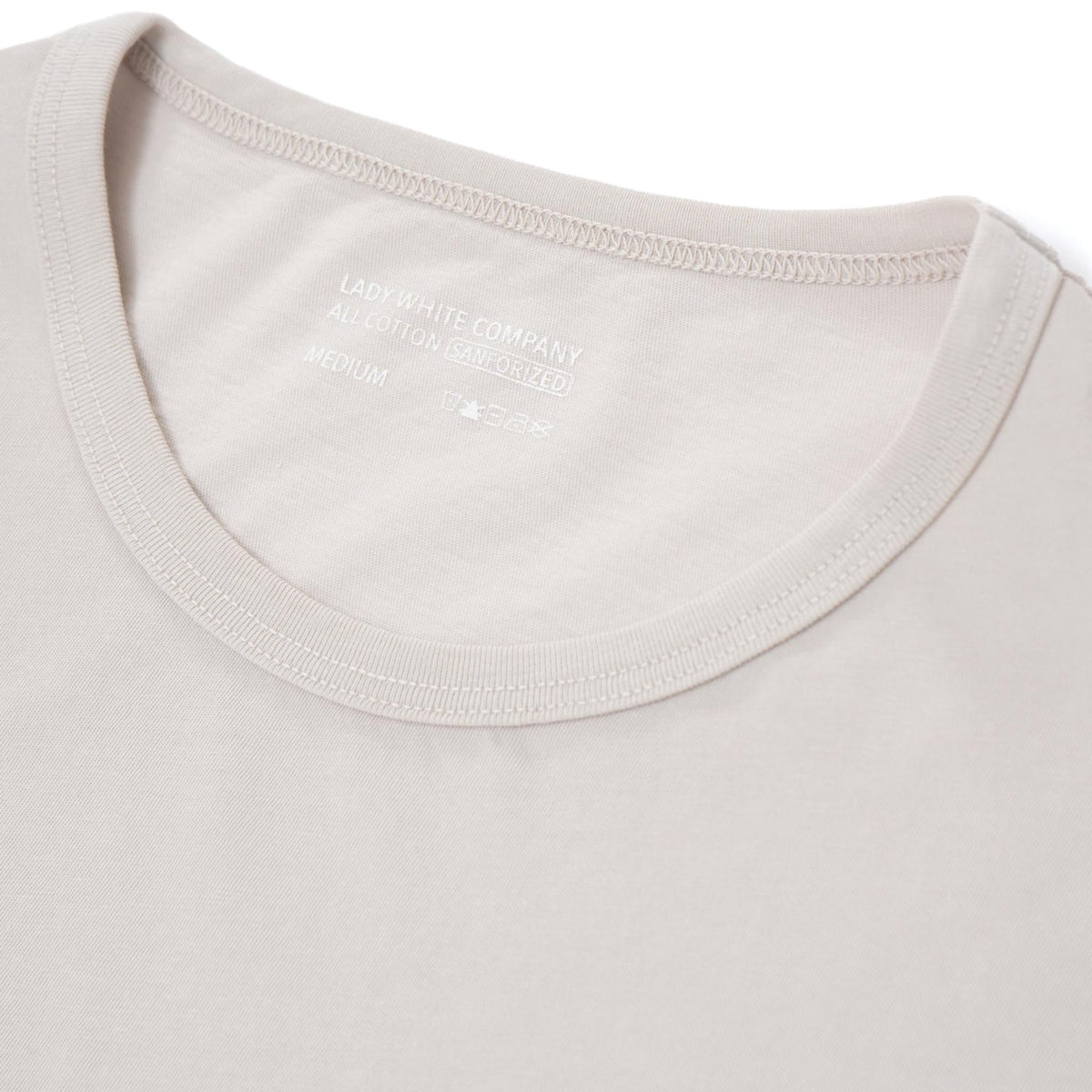 LW-T110 Binded Dry Lite T-Shirt - Solar Grey