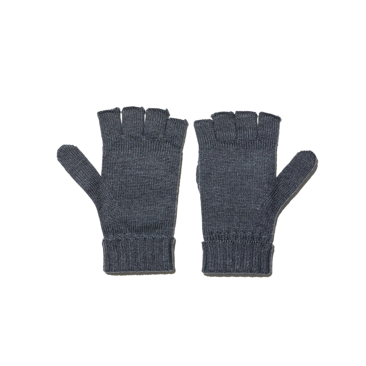 Mitten - Charcoal Merino Wool